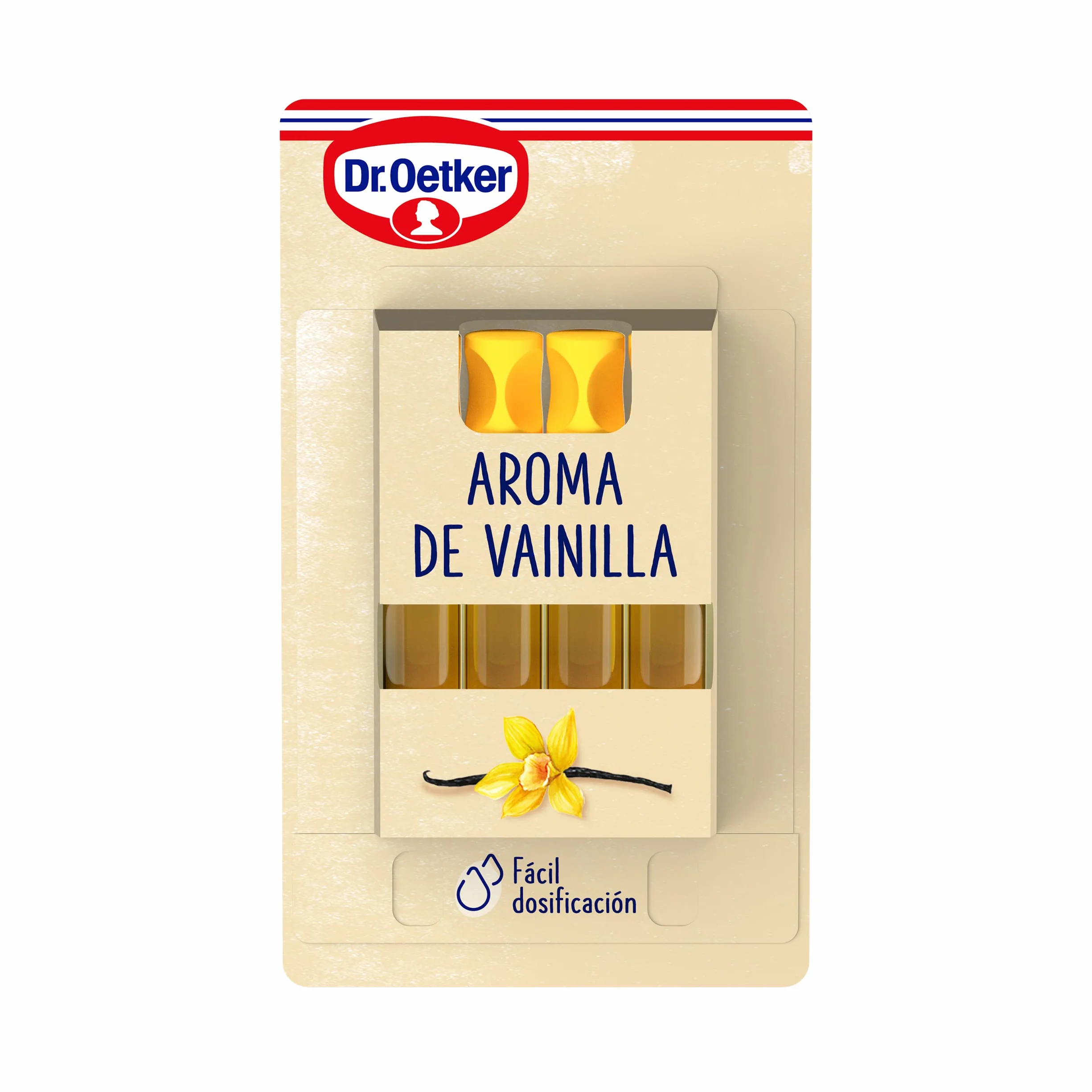 Dr. Oetker Aroma De Vanilla, 4 Doses, 8 Mililitro