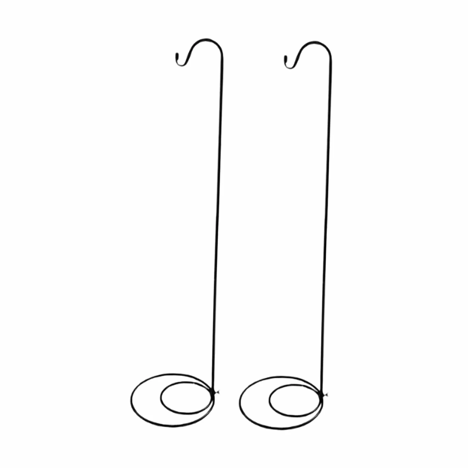 Harilla 2 Soportes de Pared con Base Plana de Hierro para Macetas, Letreros, Luces de, Luces Solares Y Jardineras.