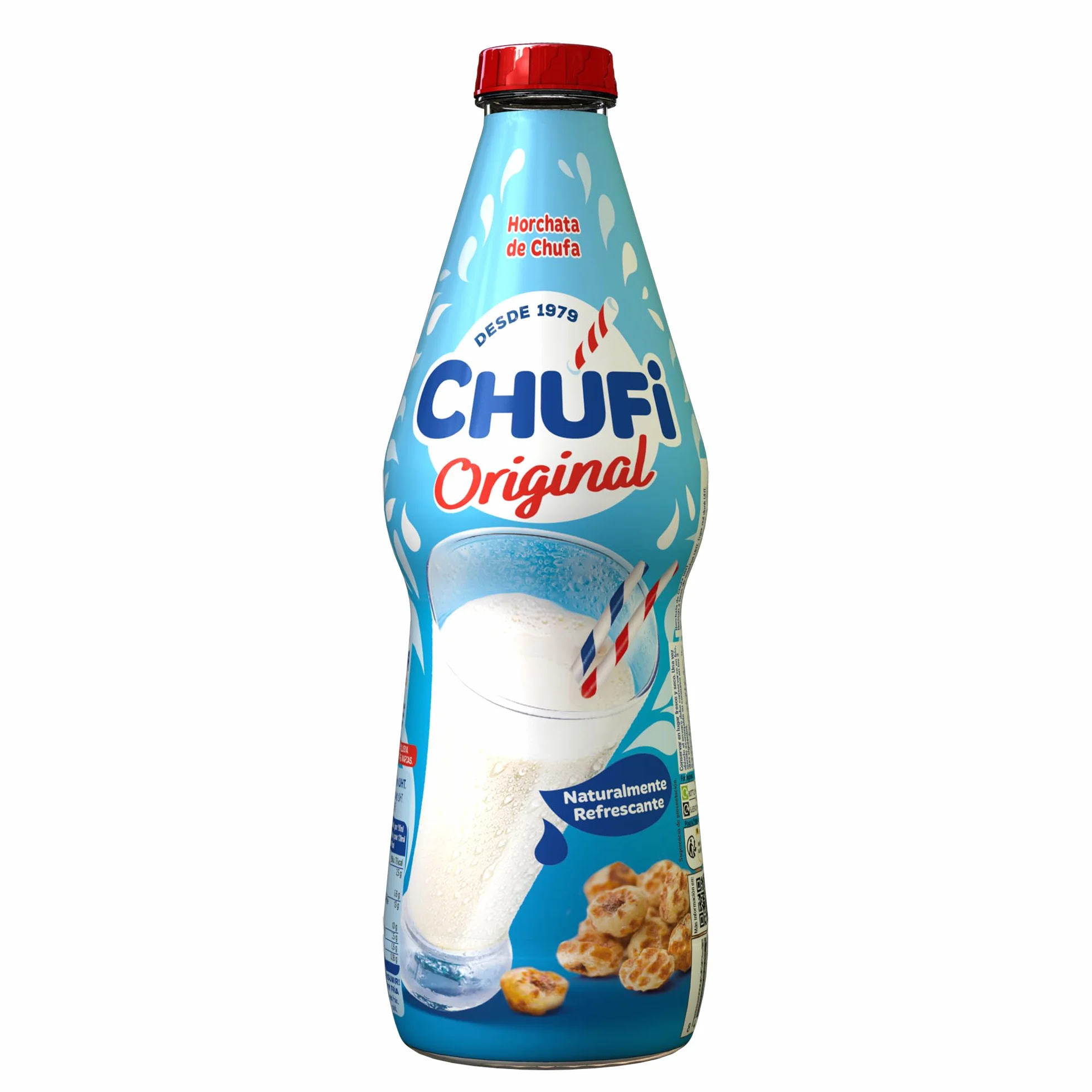 Chufi Horchata Original 100% Vegetal Sin Lactosa Sin Gluten Pack 6x1L