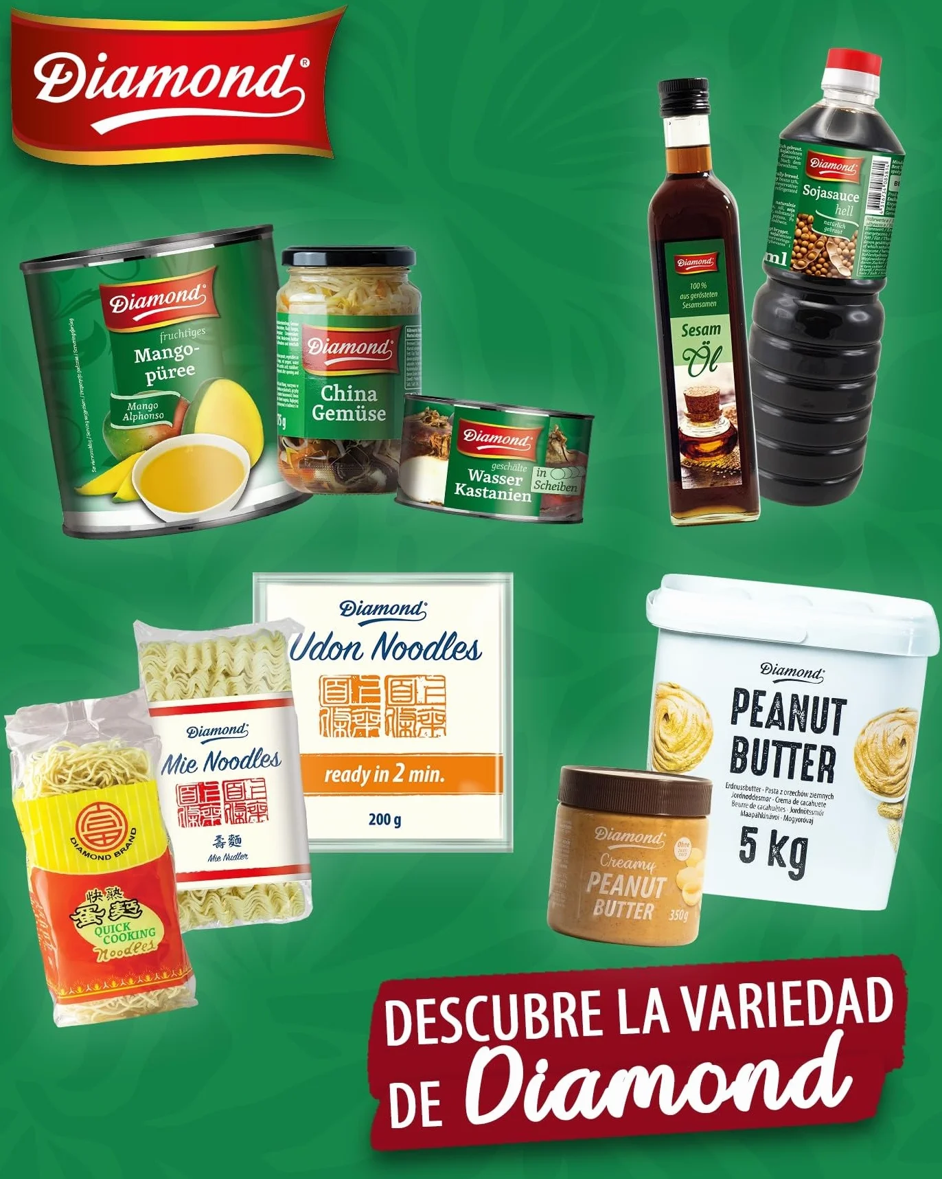 DIAMOND Aceite de sésamo 100% semillas tostadas 500 ml