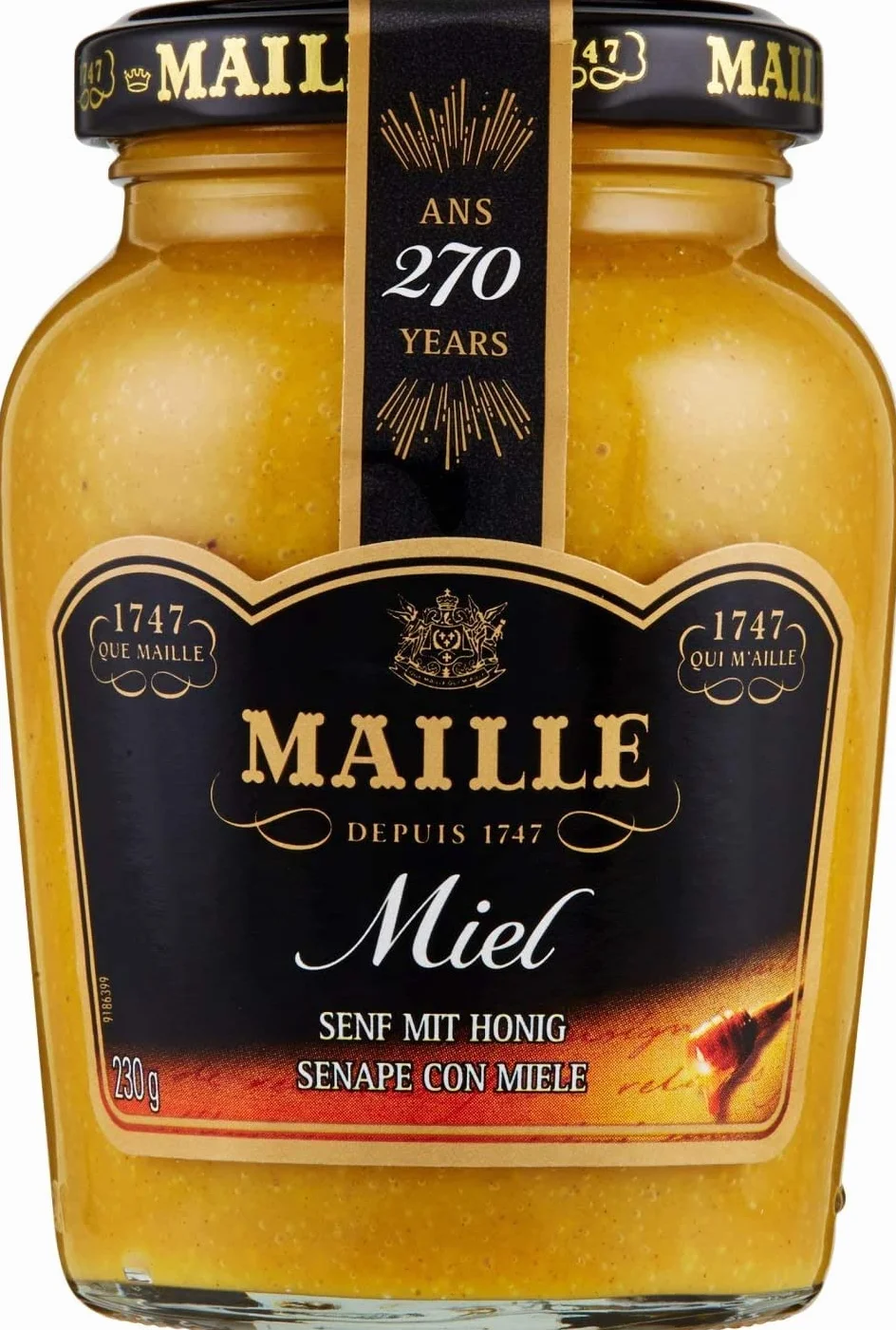 Maille Mostaza De Dijon De La Miel 230g Paquete de 2