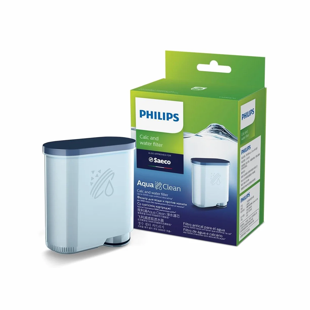 Philips AquaClean Filtro Antical para Cafetera Superautomática CA6903/10