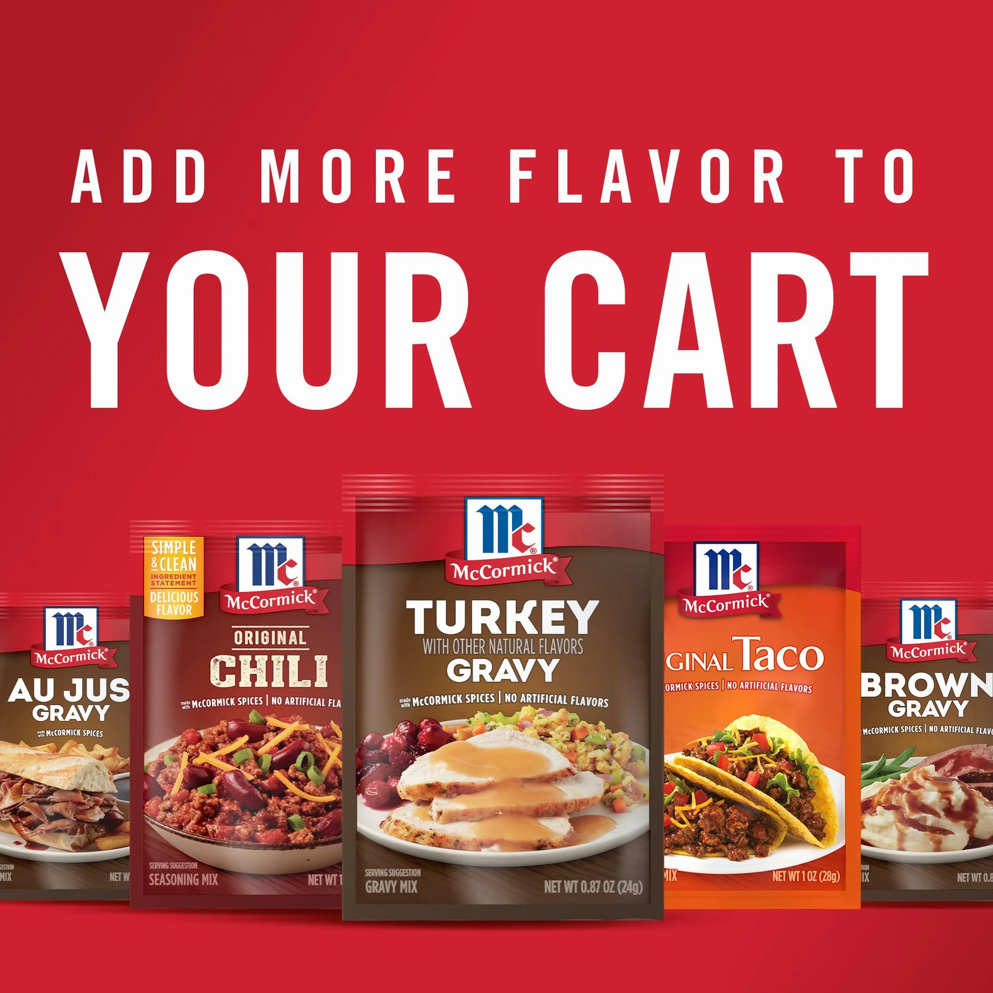 McCormick Brown Gravy Mix 0.87 oz