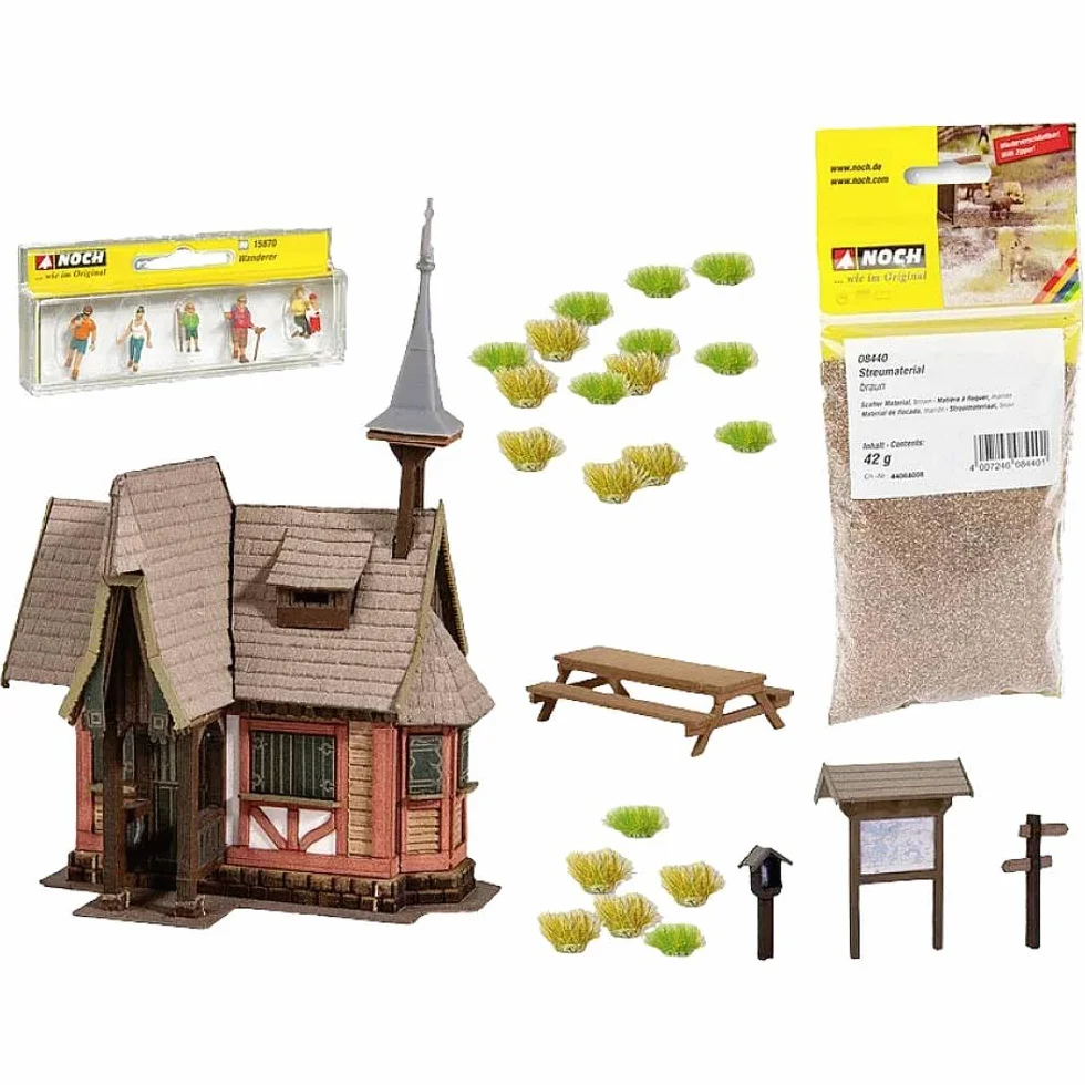 NOCH 65617 - Juego de Accesorios para excursiones a la casa de Brujas, Multicolor
