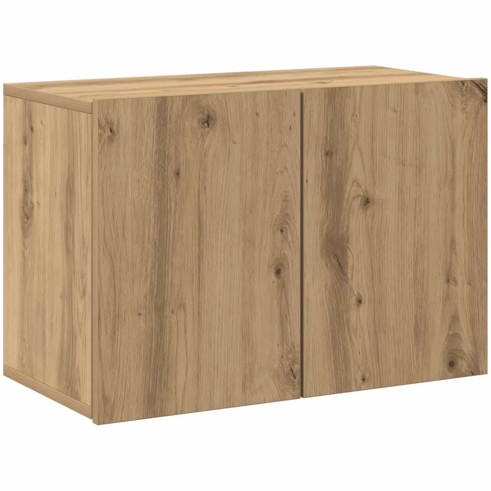 vidaXL Mueble para TV de Pared Roble Artesanal 60x30x41 cm, Soporte para TV, Armario Consola de TV, Muebles de Dormitorio, Mueble Multimedia