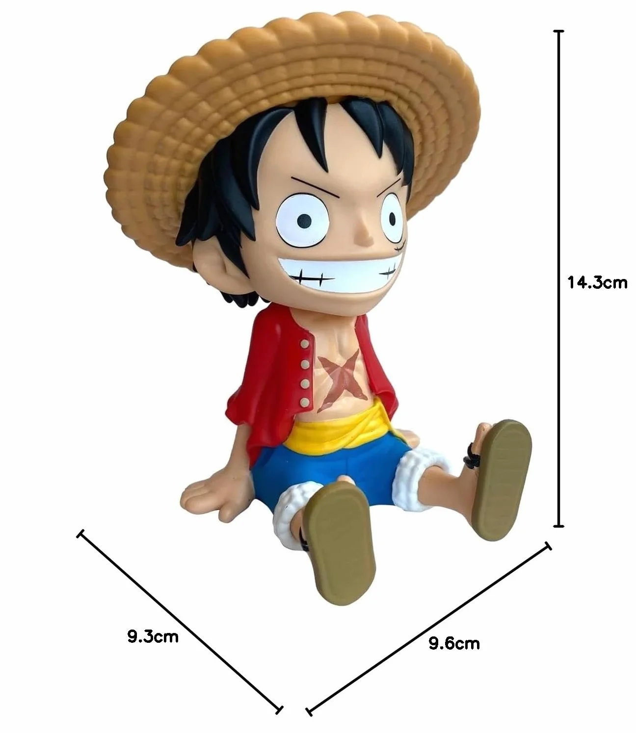 Plastoy One Piece Hucha Luffy Plástico 16 cm