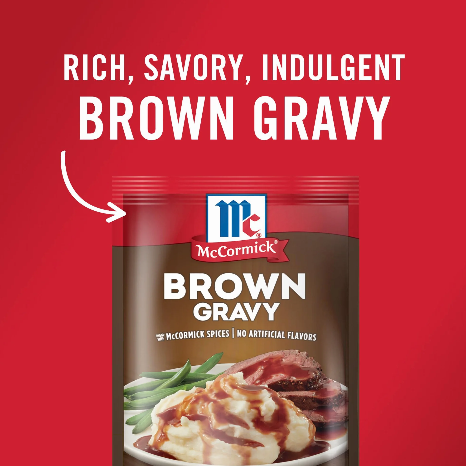 McCormick Brown Gravy Mix 0.87 oz