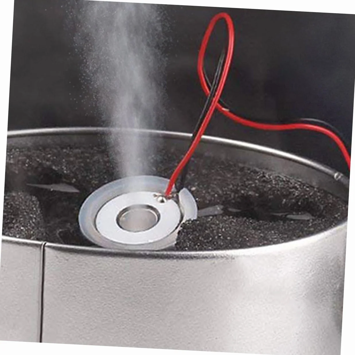 6 Piezas Tableta Atomizadora Fuente Kit De Reparación De Discos De Repuesto Humidificador Disco Generador De Niebla Ultrasónica Cerámica Máquina De Aromaterapia