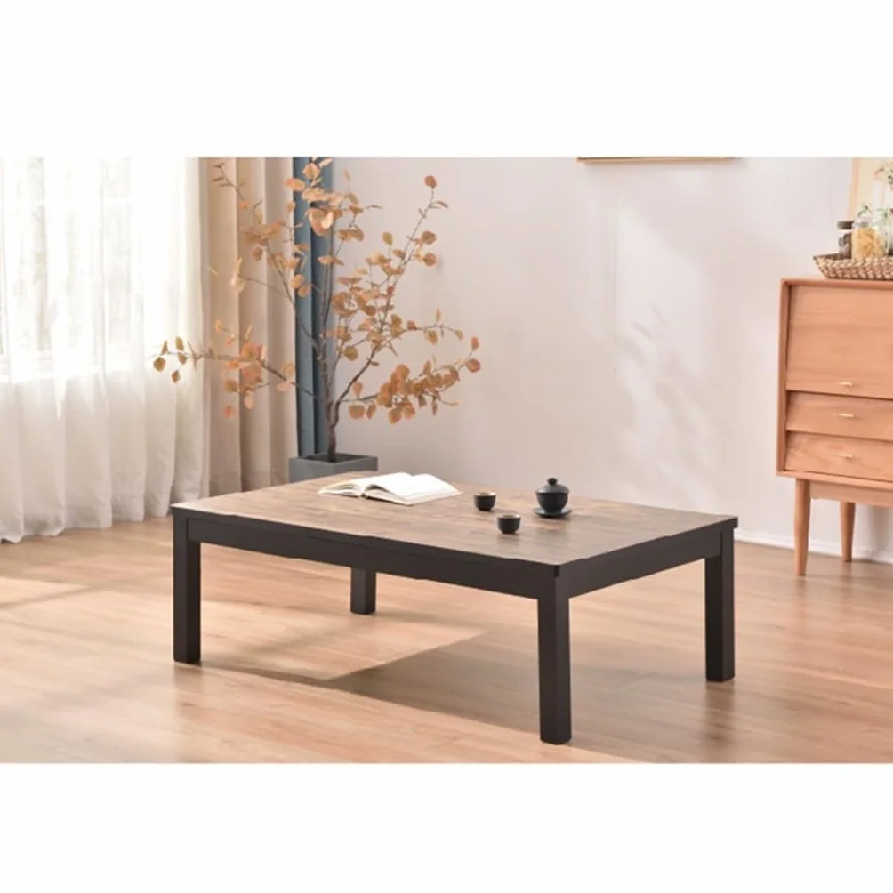 Mesa Kotatsu Kotatsu Edredón con Patrón A Cuadros Juego De 4 Piezas Mesa Kotatsu Calefactora Juego De Mesa Kotatsu De Estilo Japonés Mesa De Centro De Sala De Estar (Color : Azul, S : 75 * 75 * 38CM)