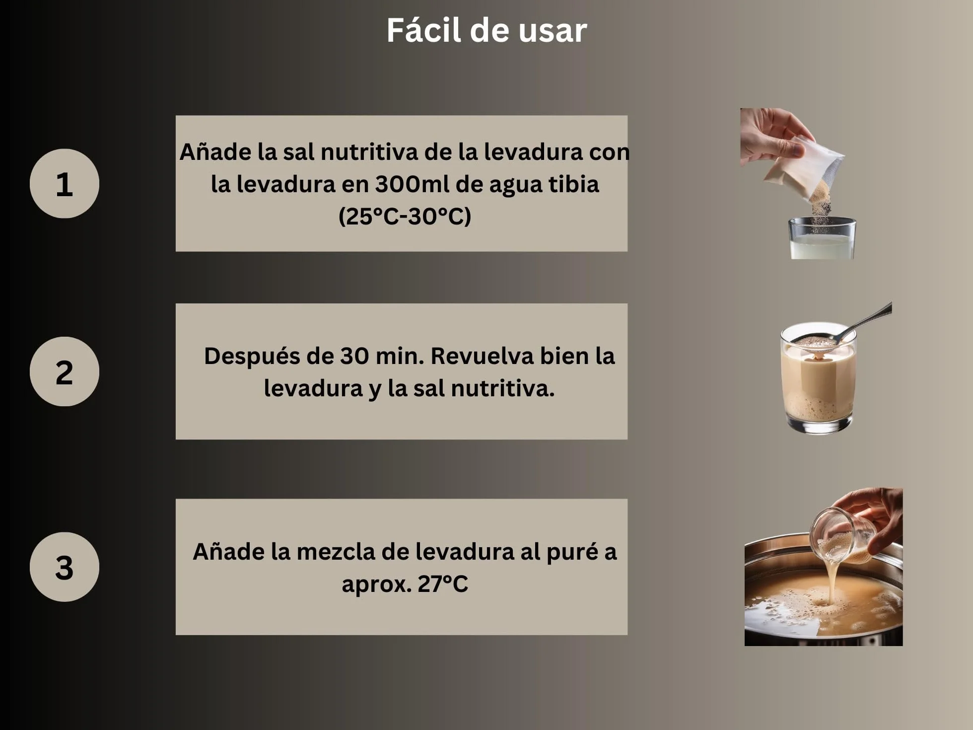 Sal nutritiva para levadura Keltercraft K04 20g para 50l vino hidromiel sidra fermentación DAP vitaminas
