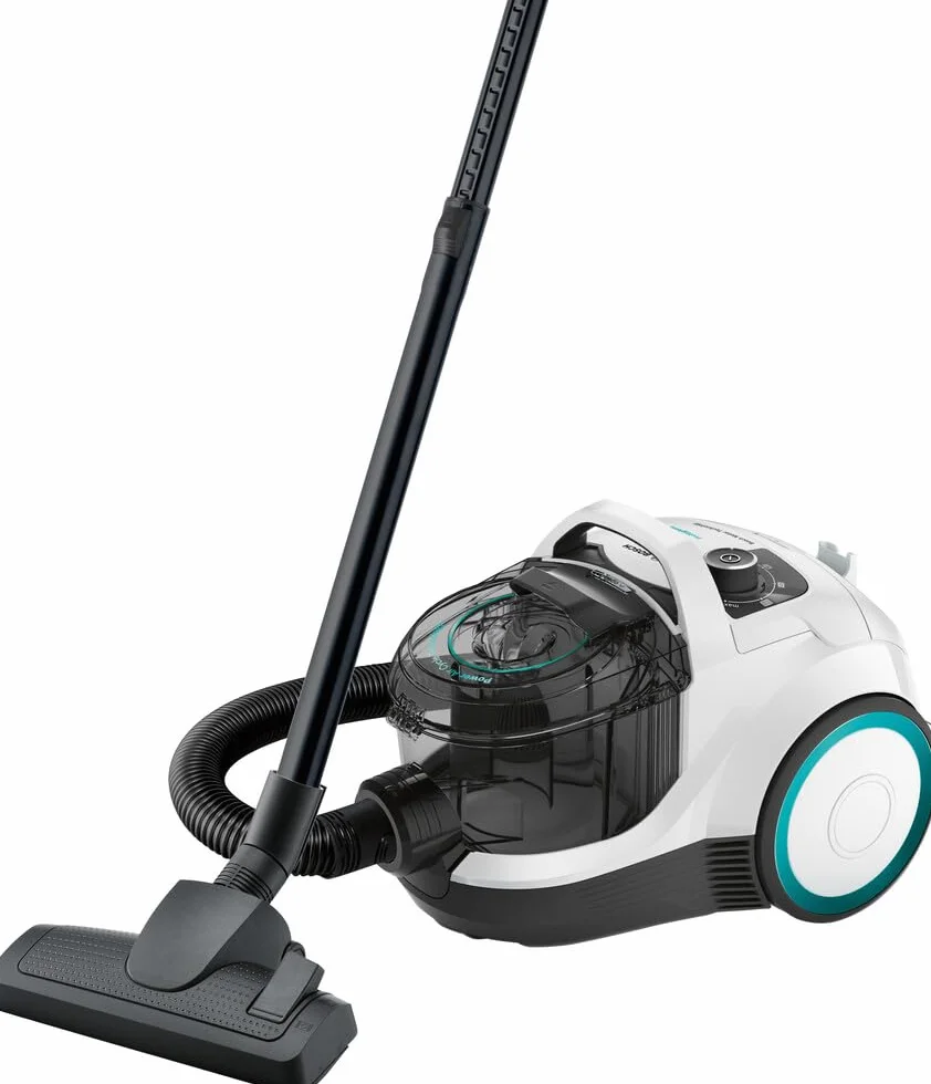 Bosch - Aspirador de Trineo sin Bolsa, Serie 4, ProHygienic, 2 litros, 78 dB, Blanco, BGC21HYG1