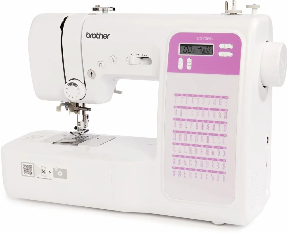 Brother CX70PES (Nuevo Modelo) - Máquina de coser electrónica con 70 puntadas