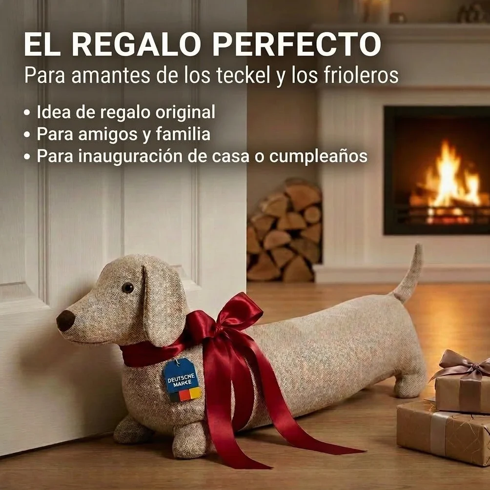 Tapa de Tiro de Perro Salchicha Rollo XXL - Sello de la Puerta de Tiro 91cm