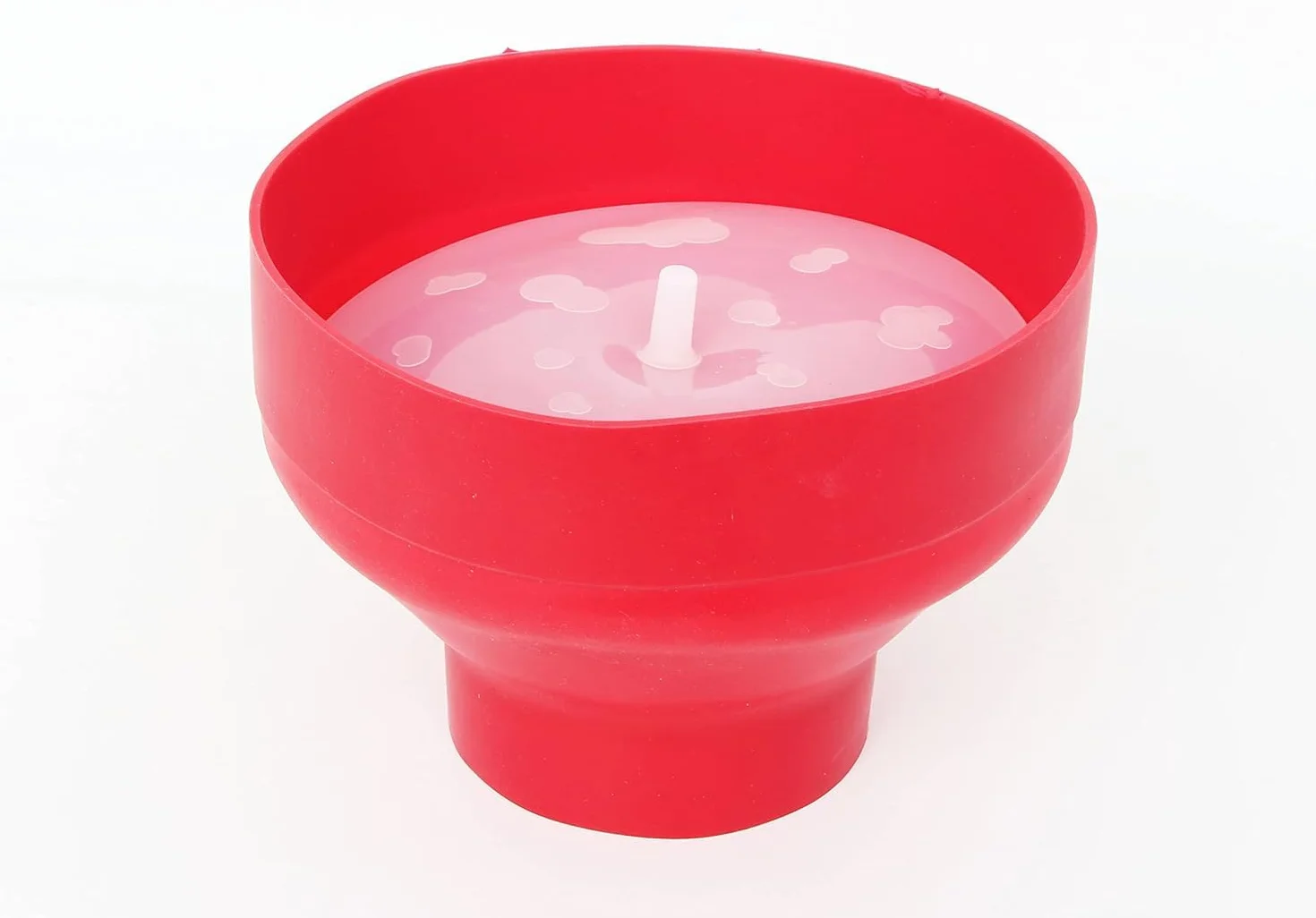 Kimbatex Palomitero de Silicona para Microondas, Grande Plegable, Apto Lavavajillas, Sin BPA