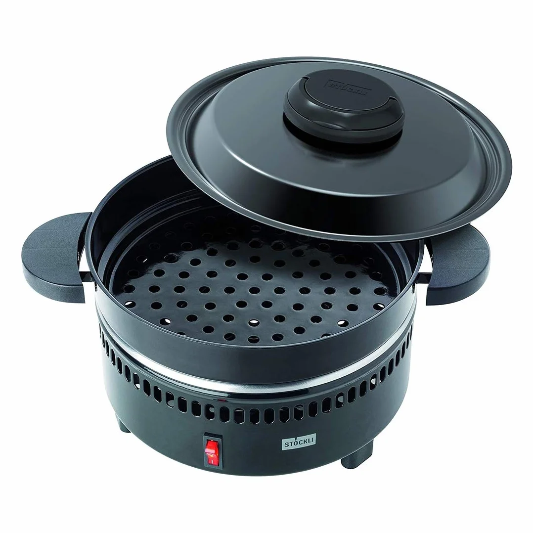 Stöckli Marroniofen Max Horno negro multiusos