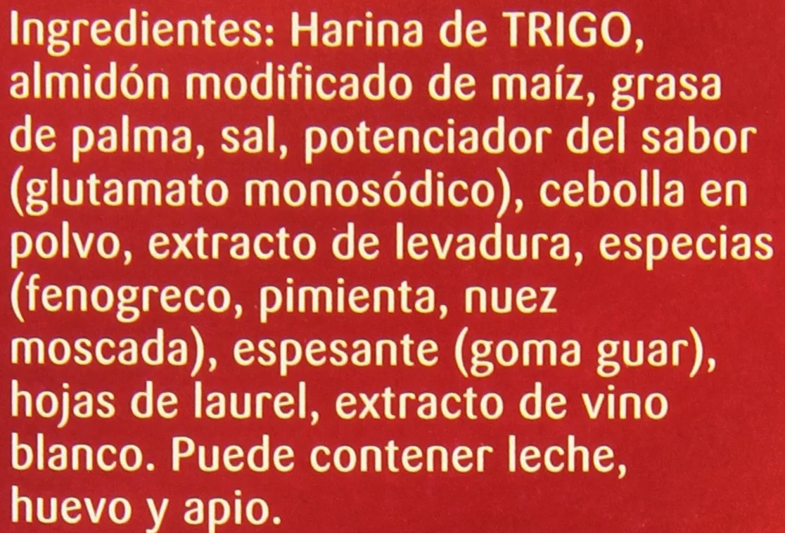 Knorr Salsa Bechamel Con cebolla y nuez moscada 715 g
