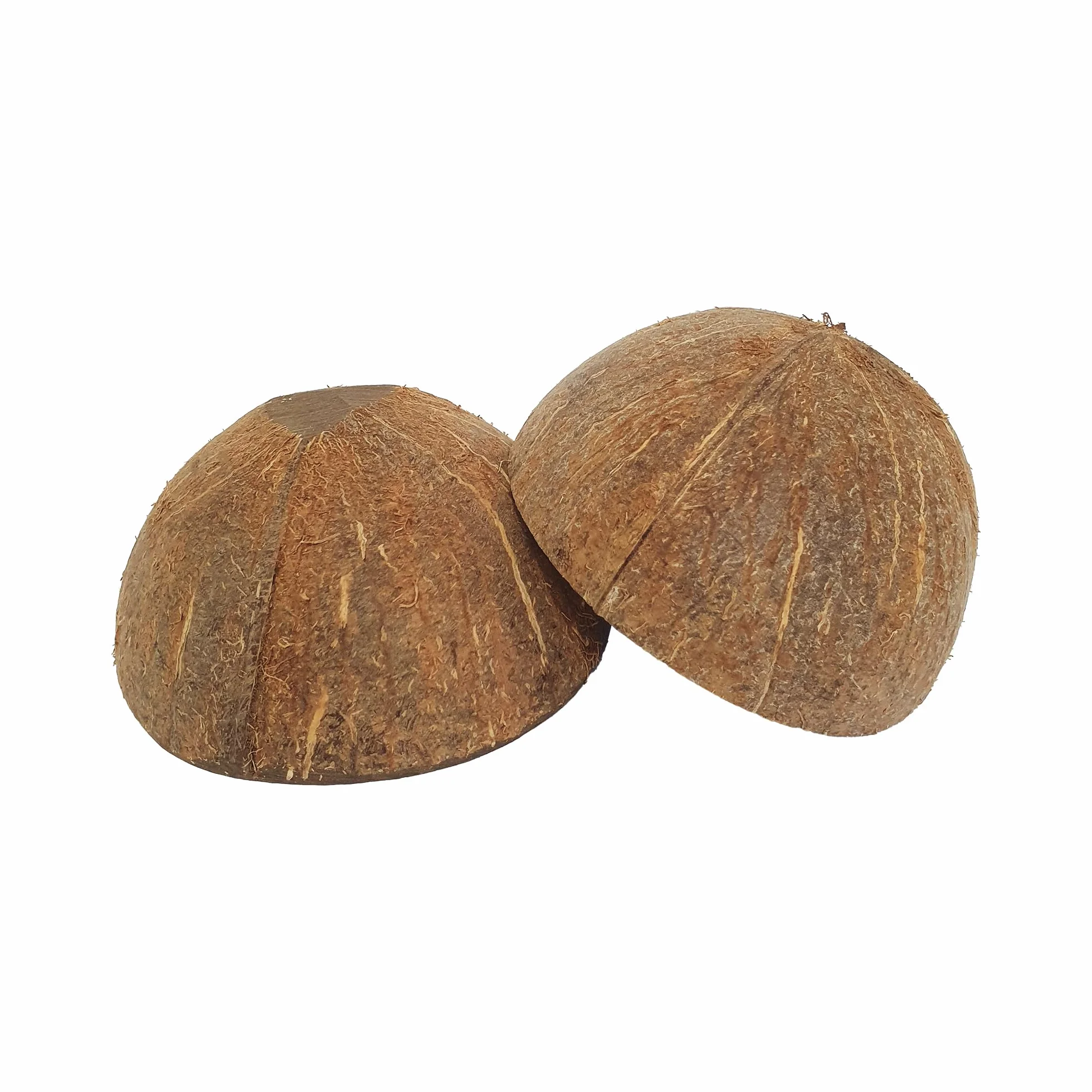 Mitades de cáscara de coco Lakpura 2 piezas