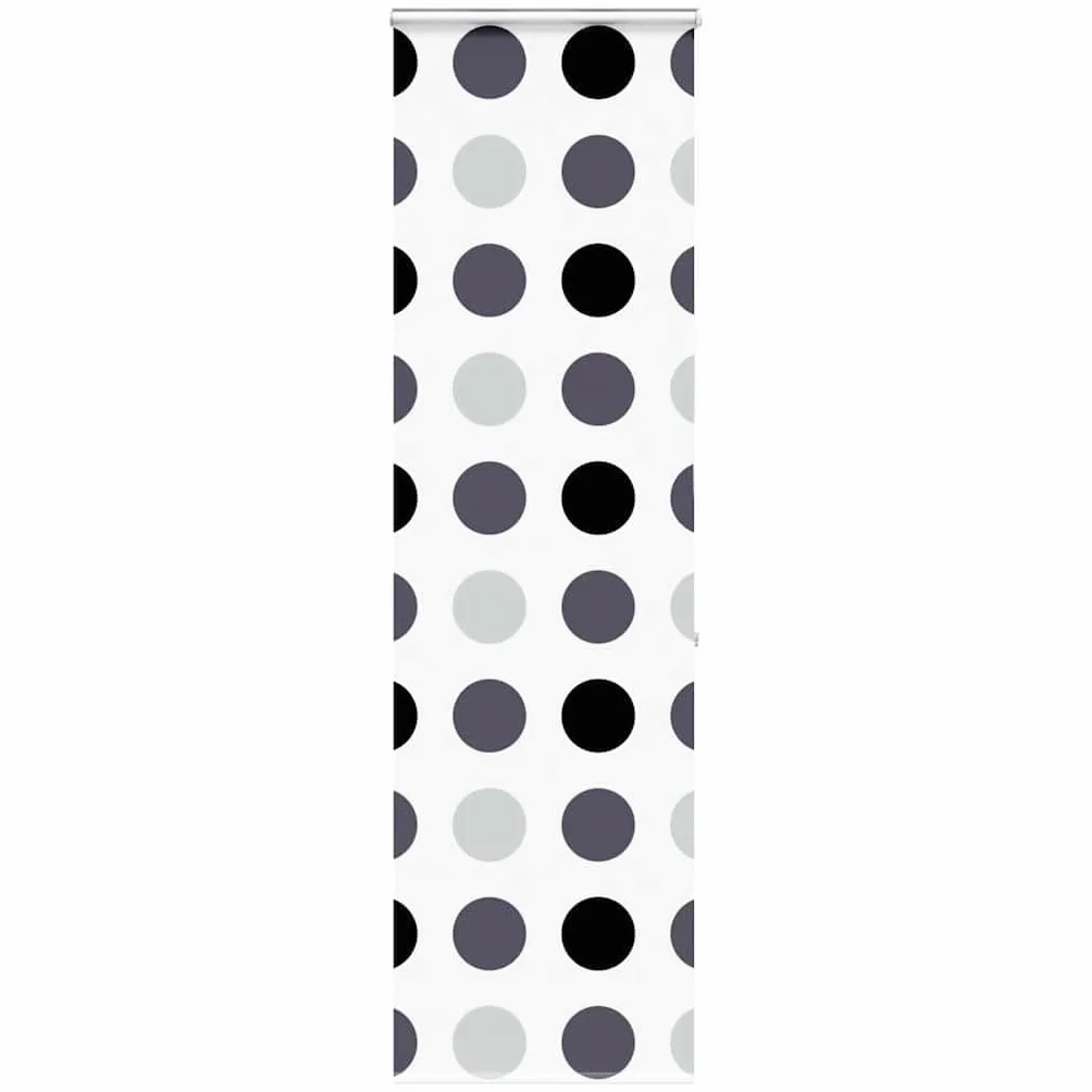 Cortina de ducha enrollable con casete, 70 x 240 cm, ancho de la tela 66 cm, de PEVA impermeable, riel de aluminio, con conector de cadena, ahorra espacio, protección visual y seguridad infantil para