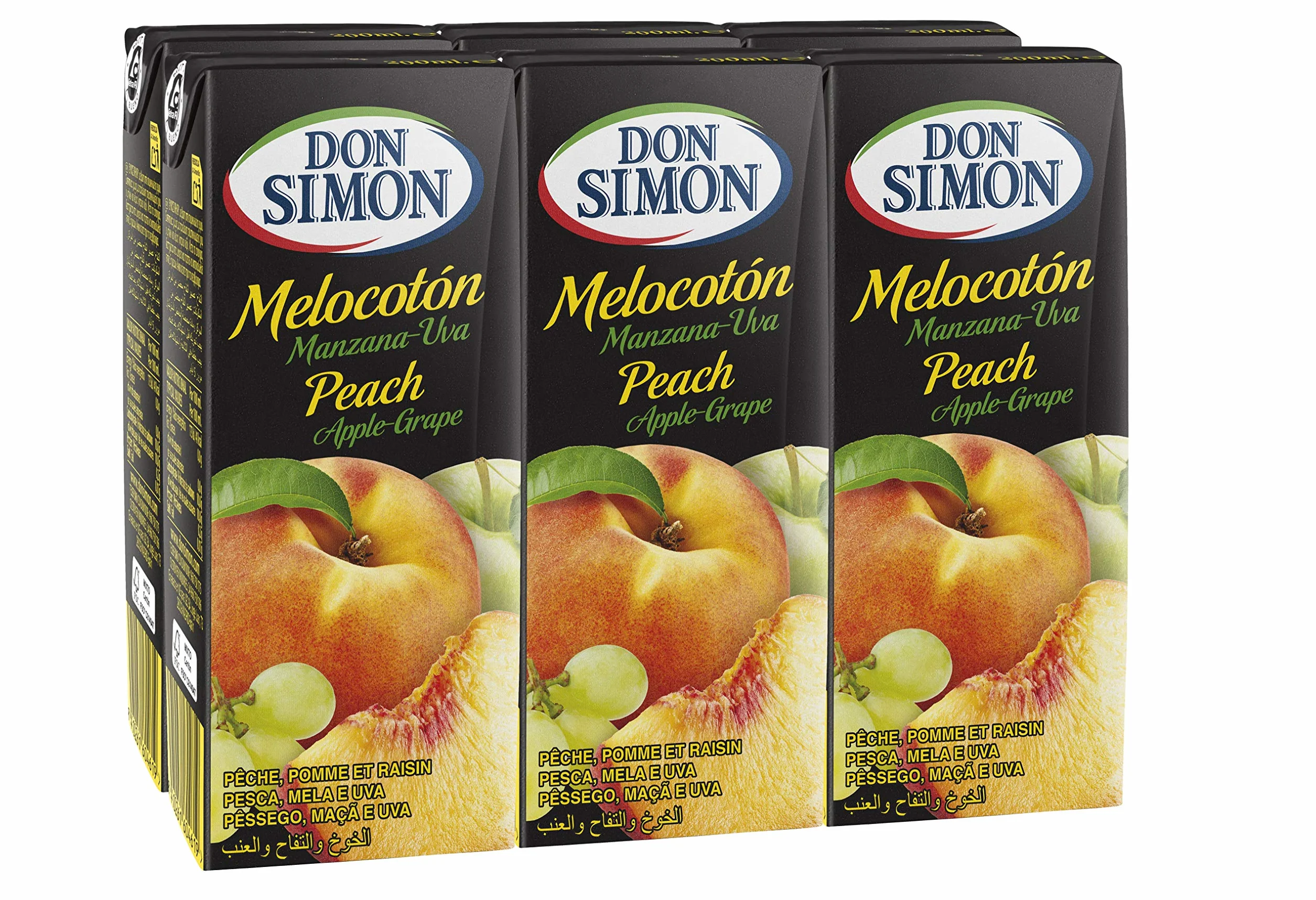 Don Simon Zumo de Melocotón Uva 6 x 200ml