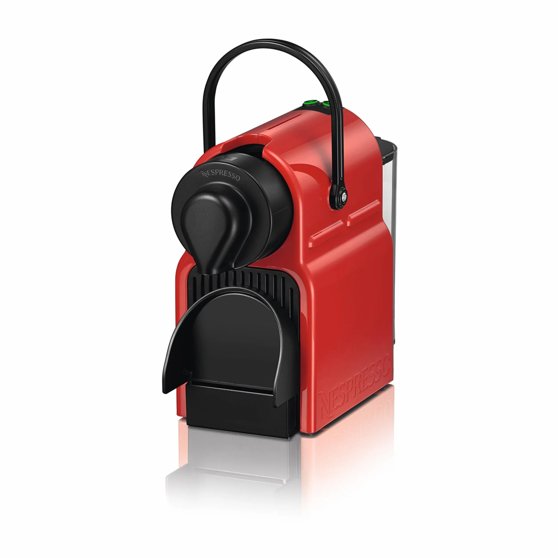 Nespresso Krups Inissia XN1005 Cafetera Monodosis 19 Bares Apagado Automático Rojo