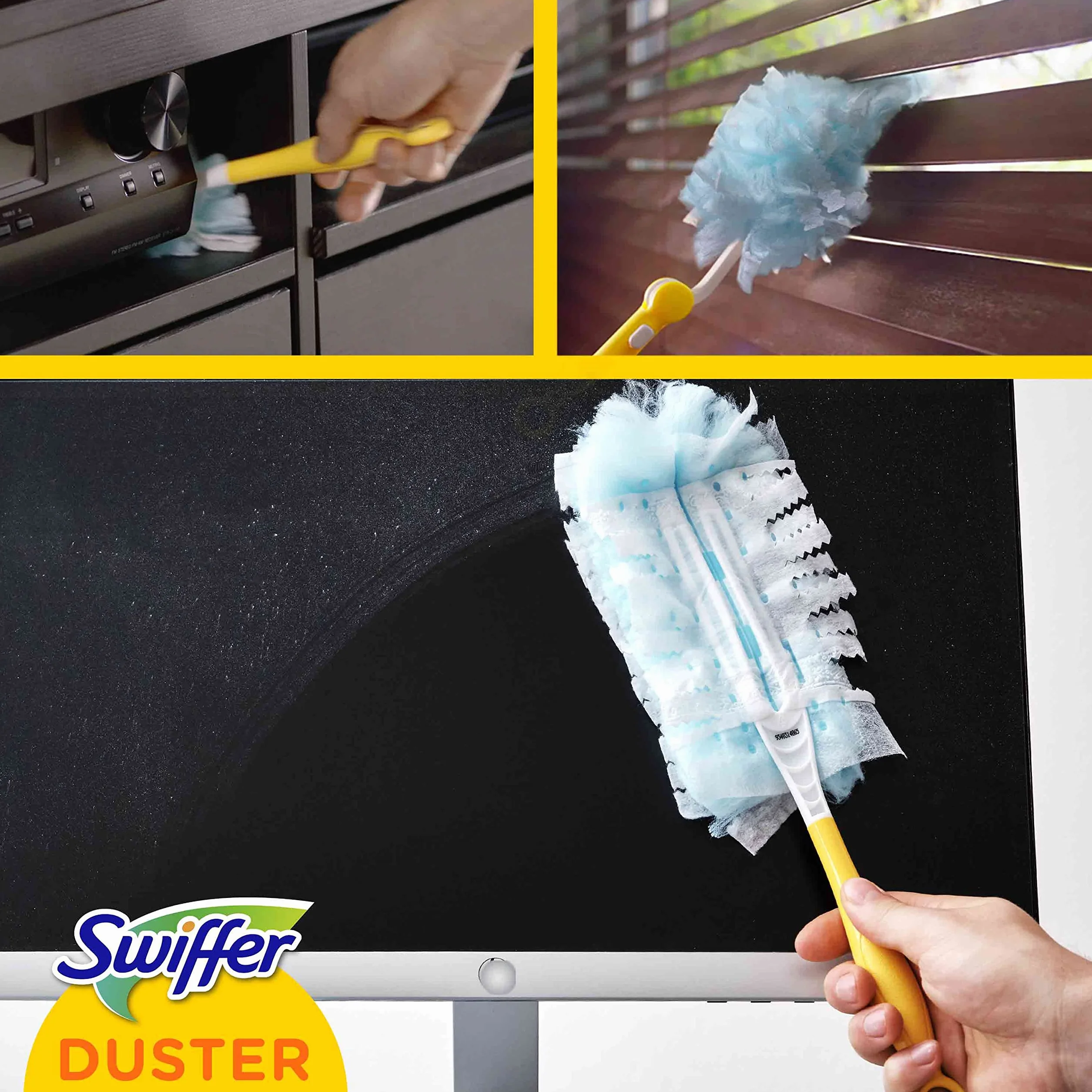 Swiffer Kit plumero XXL Duster 90 cm, 1 plumero +2 recambios