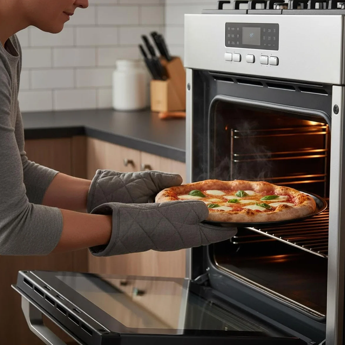 Quid Sweet Grey Bandeja Horno Pizza, 30 cm