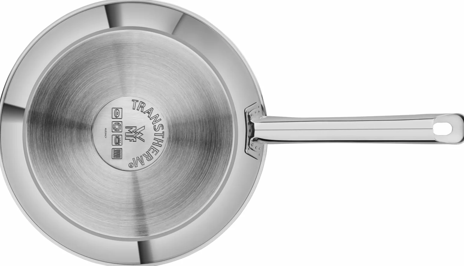 WMF Favorit Sartén 28 cm Acero Inoxidable Cromargan Apta Inducción Horno