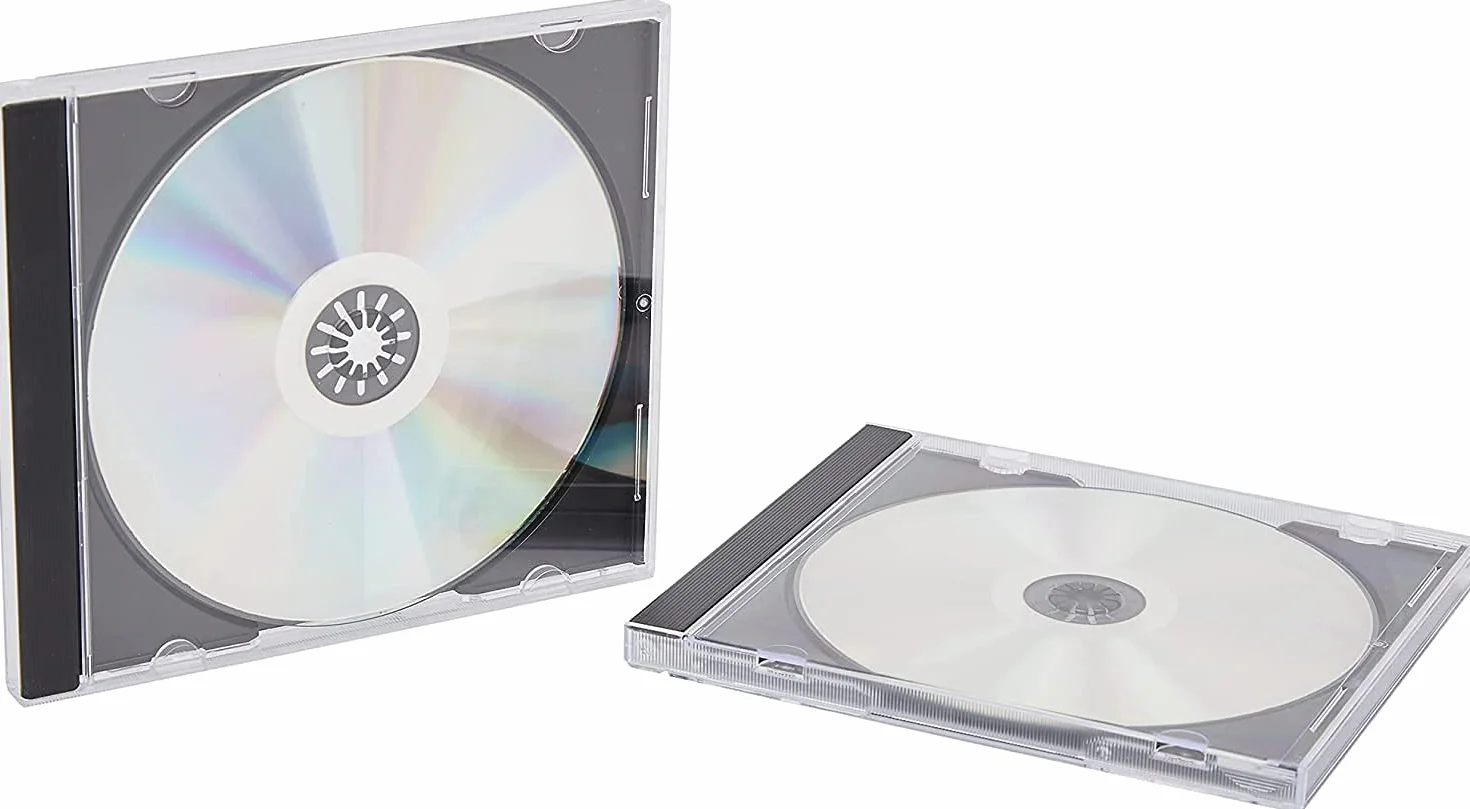 Single Jewel Cases 25 sztuk CD DVD