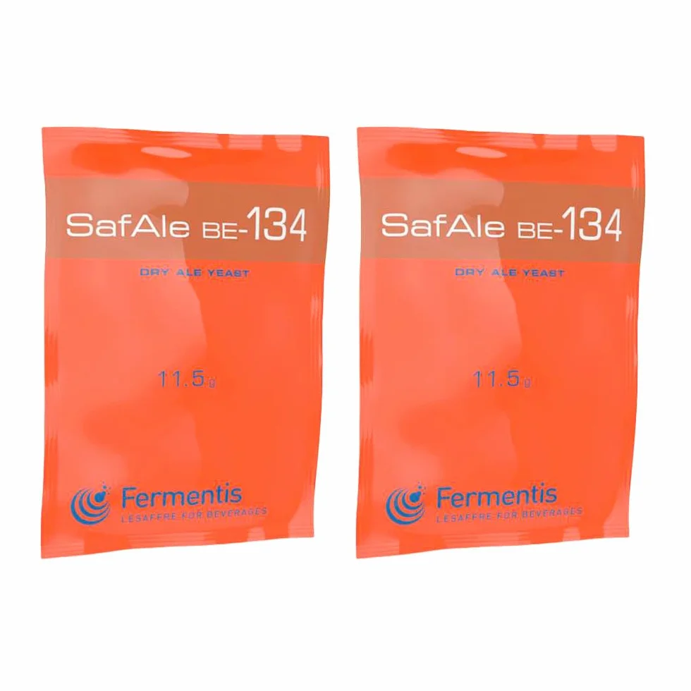 Levadura seca BE-134 11,5 g Pack 2 sobres para cerveza estilo belga Belgian Ale Saison