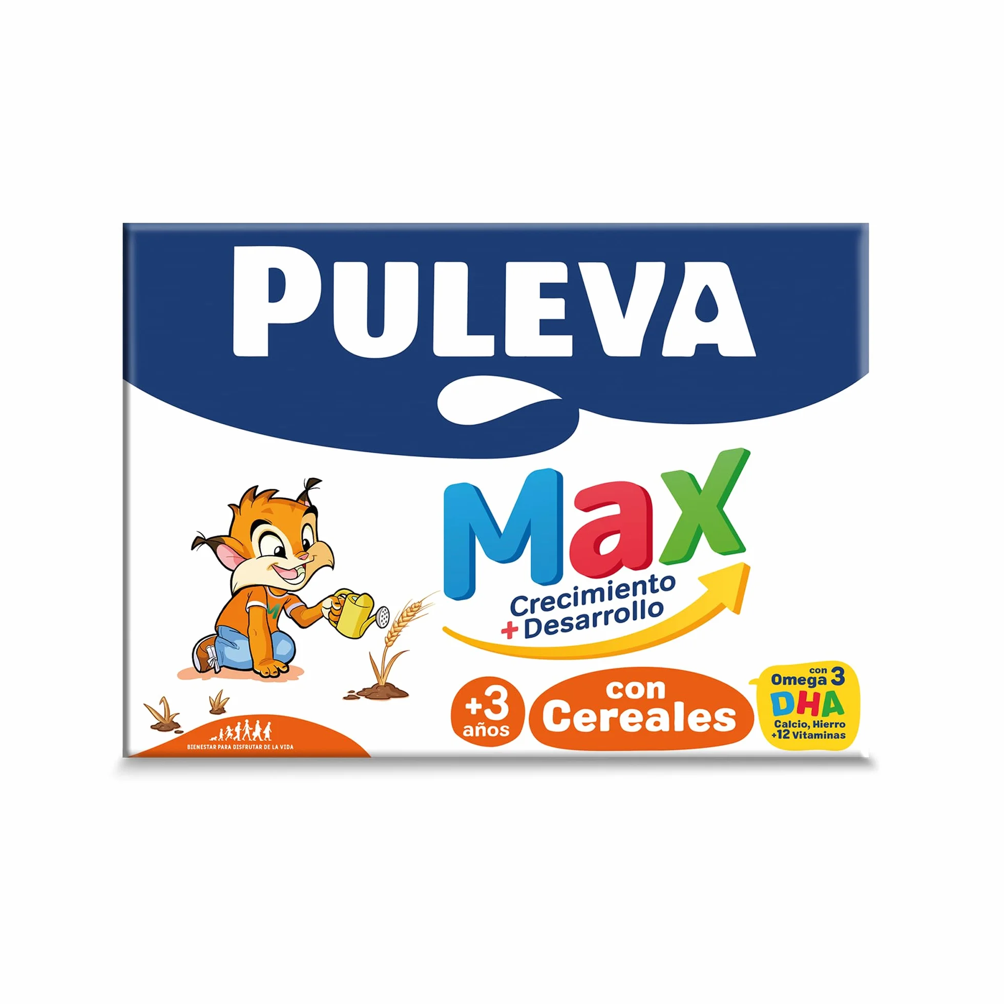 Puleva Max Leche de Crecimiento y Desarrollo con Cereales Pack 6 x 1Lt