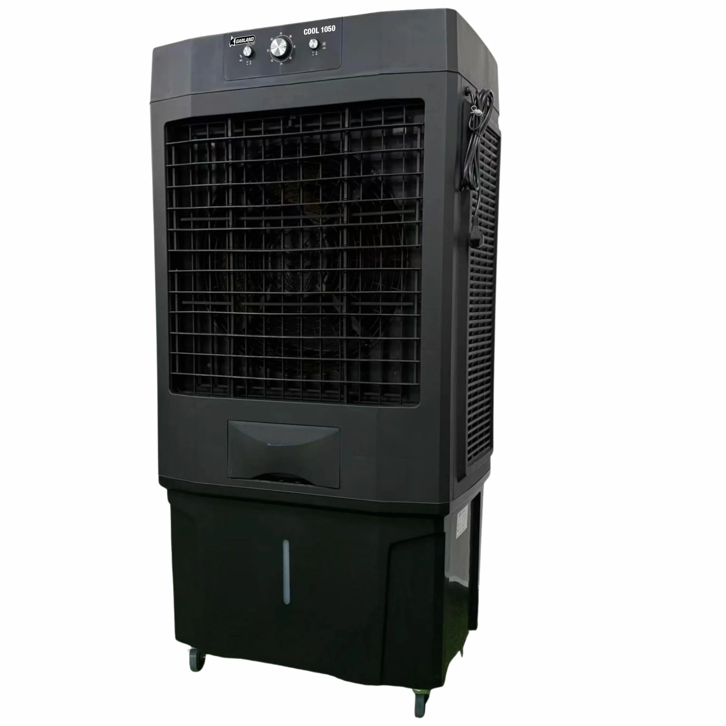 GARLAND COOL 1050 Climatizador Evaporativo 180W, Depósito 50L, 6000 m³/h, 20–50 m², Bajo Consumo, Enfriador de Aire