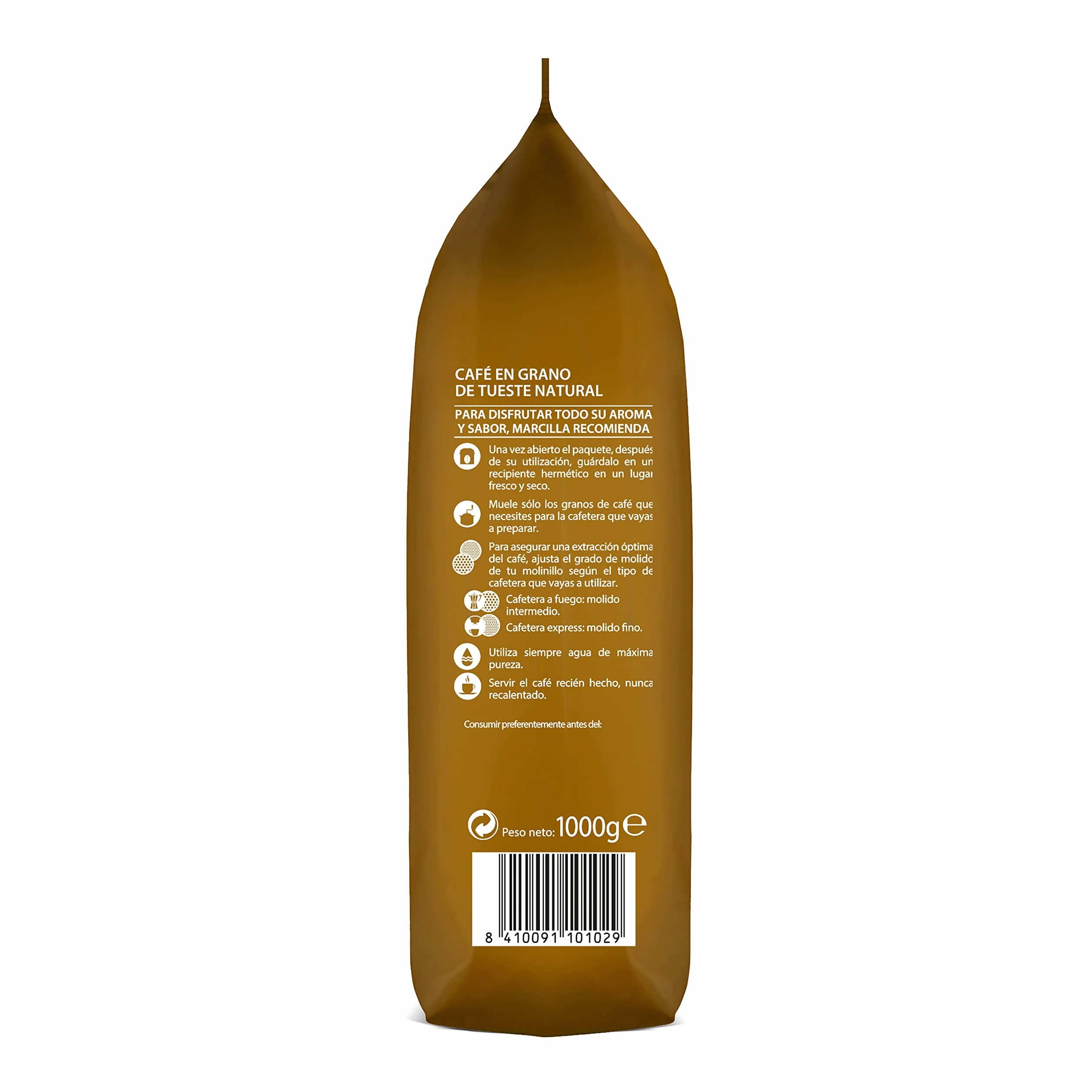 Marcilla Café Grano Gran Aroma Natural 1000g