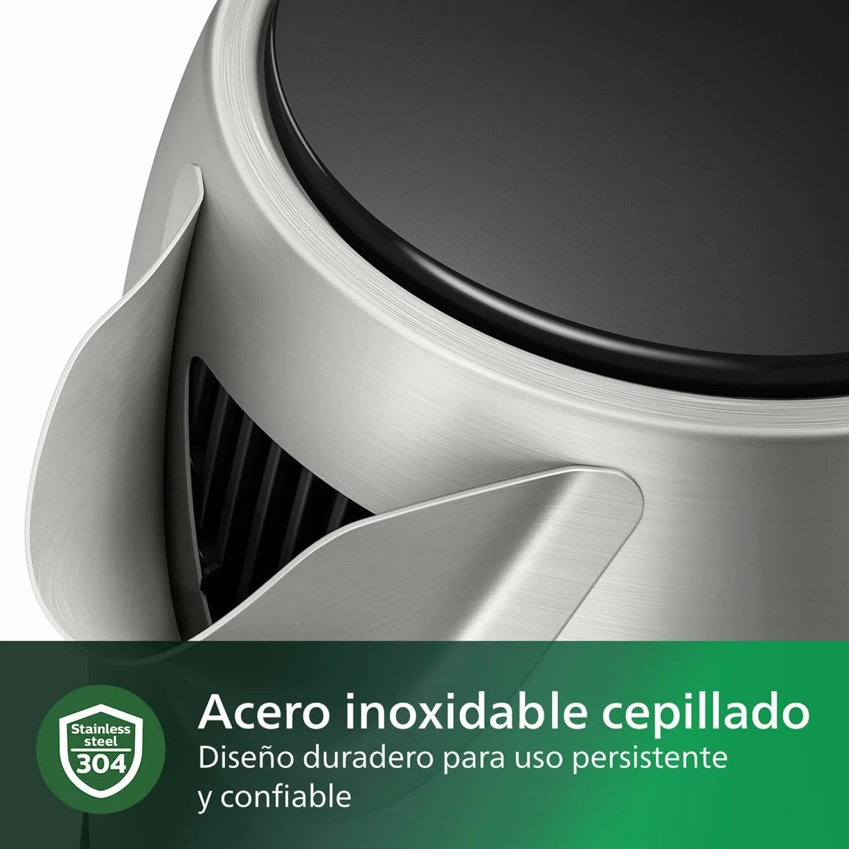 Philips Hervidor de Agua 1.7L Acero Inoxidable HD9350/90