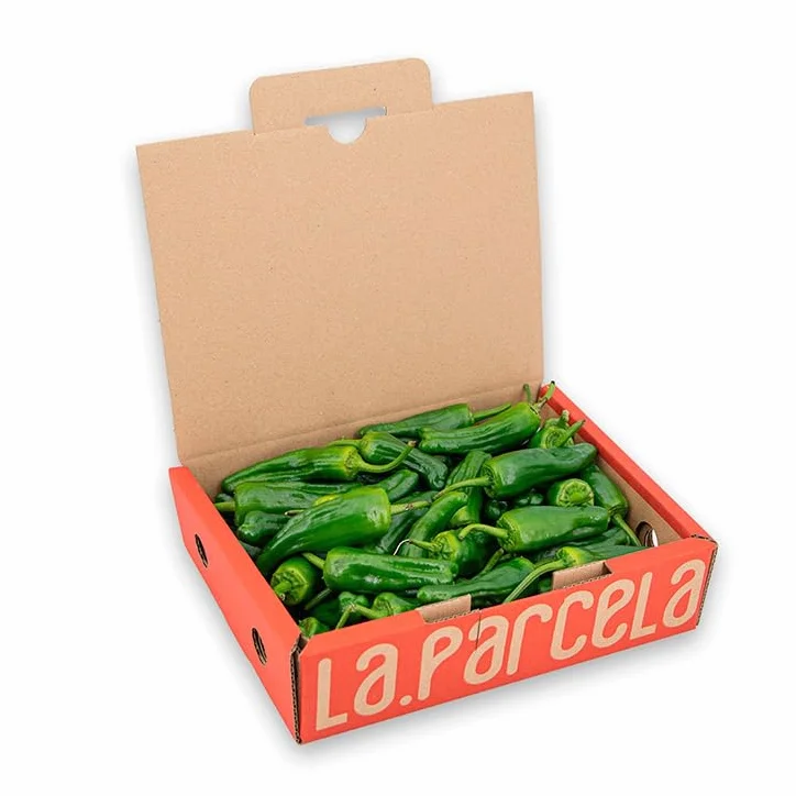 Pimiento Padrón 0.5kg La Parcela España Andalucía Costa Tropical Fresco