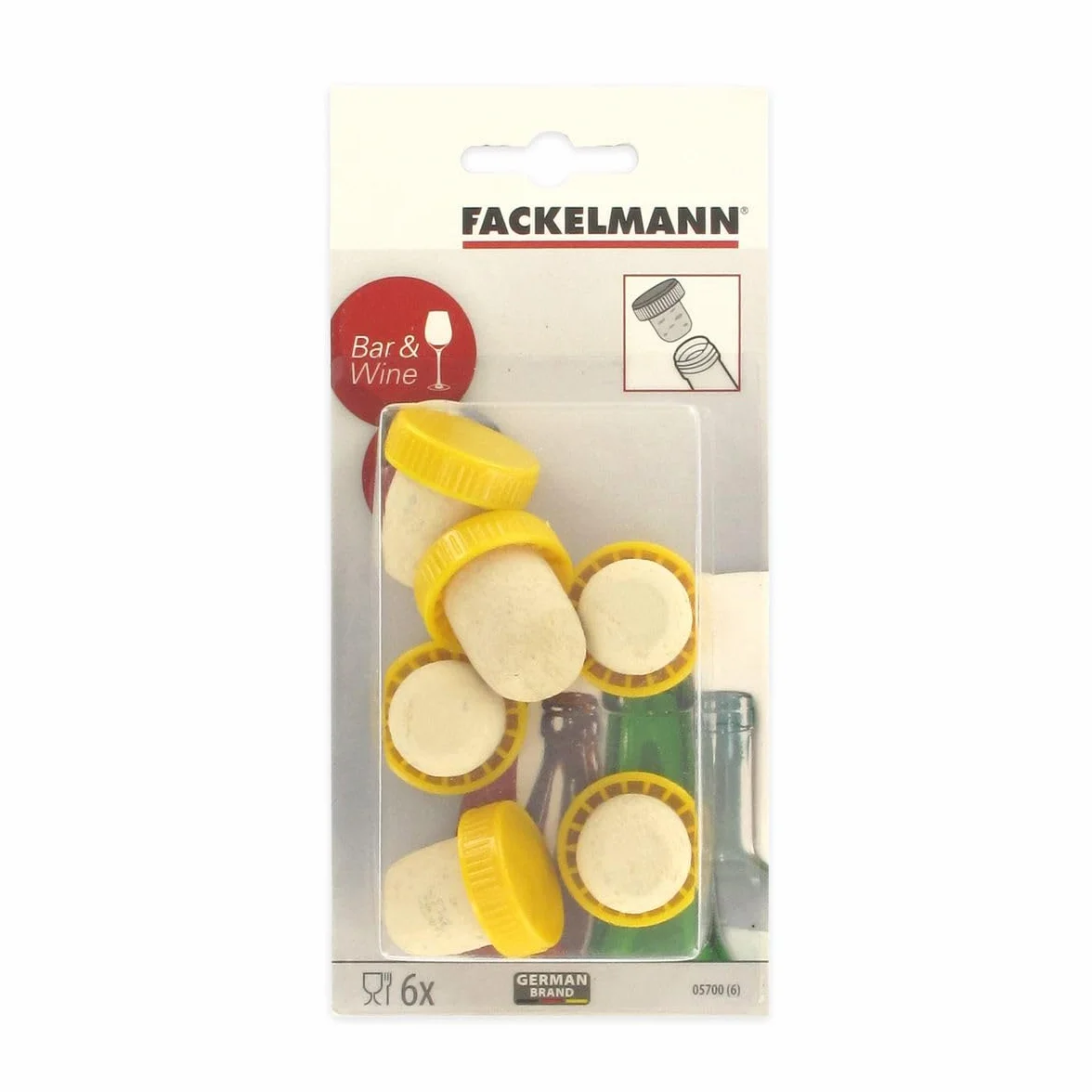 Fackelmann 05700 - Tapones de corcho