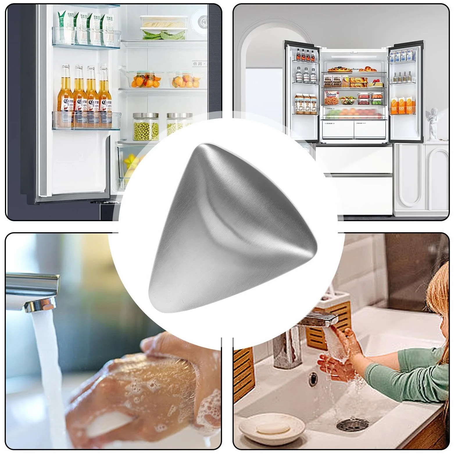 Absorbedor de olores para refrigerador, eliminador de olores fuertes, absorbente y seguro