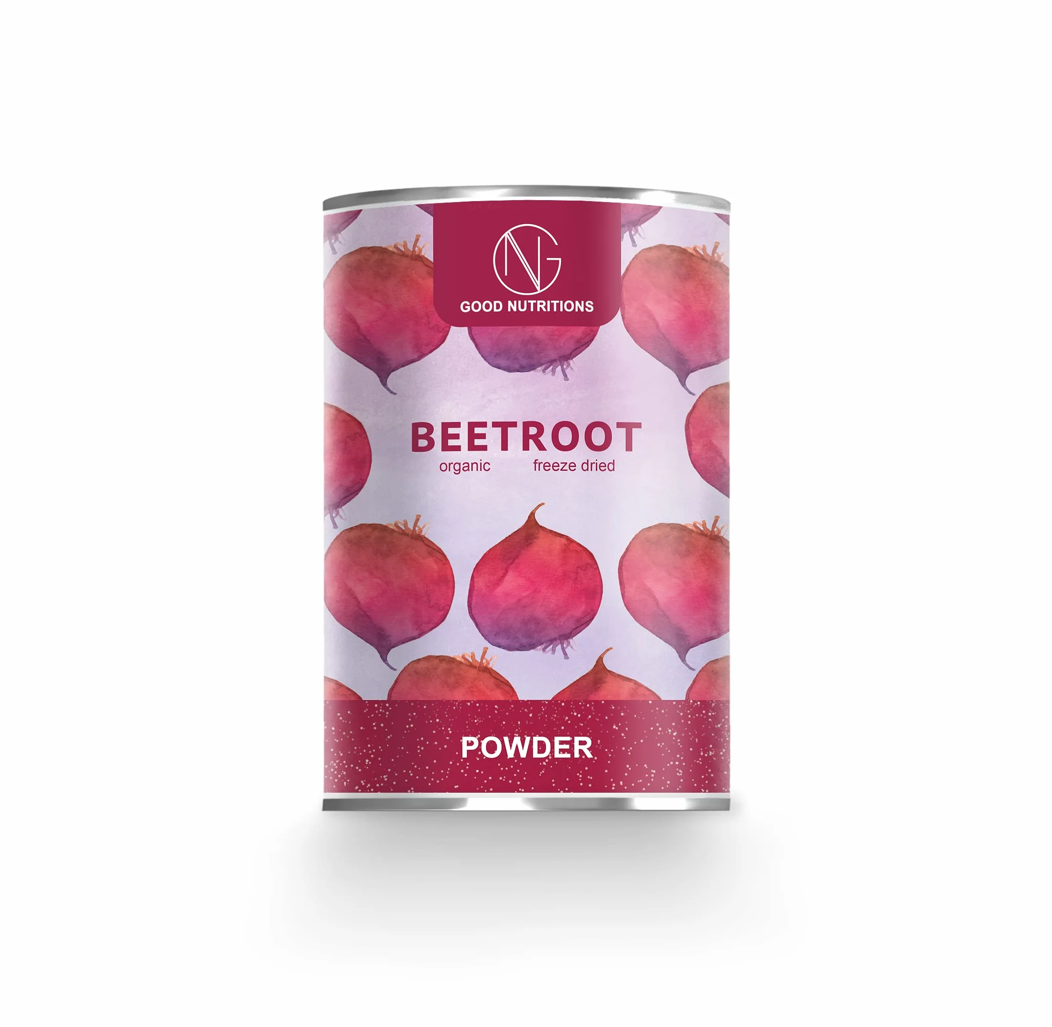 Polvo de remolacha liofilizada Good Nutritions® 100g Vegano sin aditivos