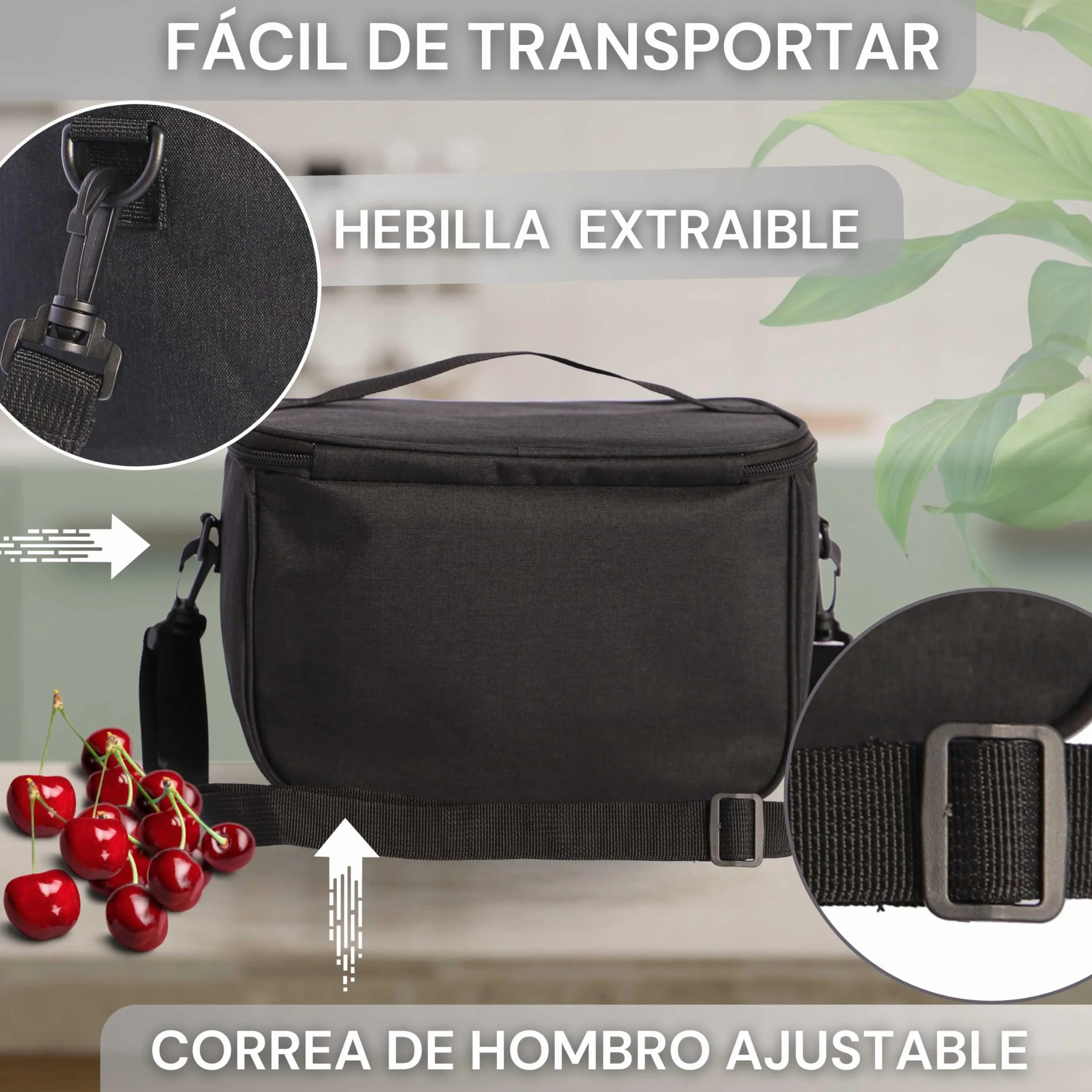 Coronel Tapioca Bolsa Térmica Porta Alimentos Nevera Portátil Pequeña Lunch Box