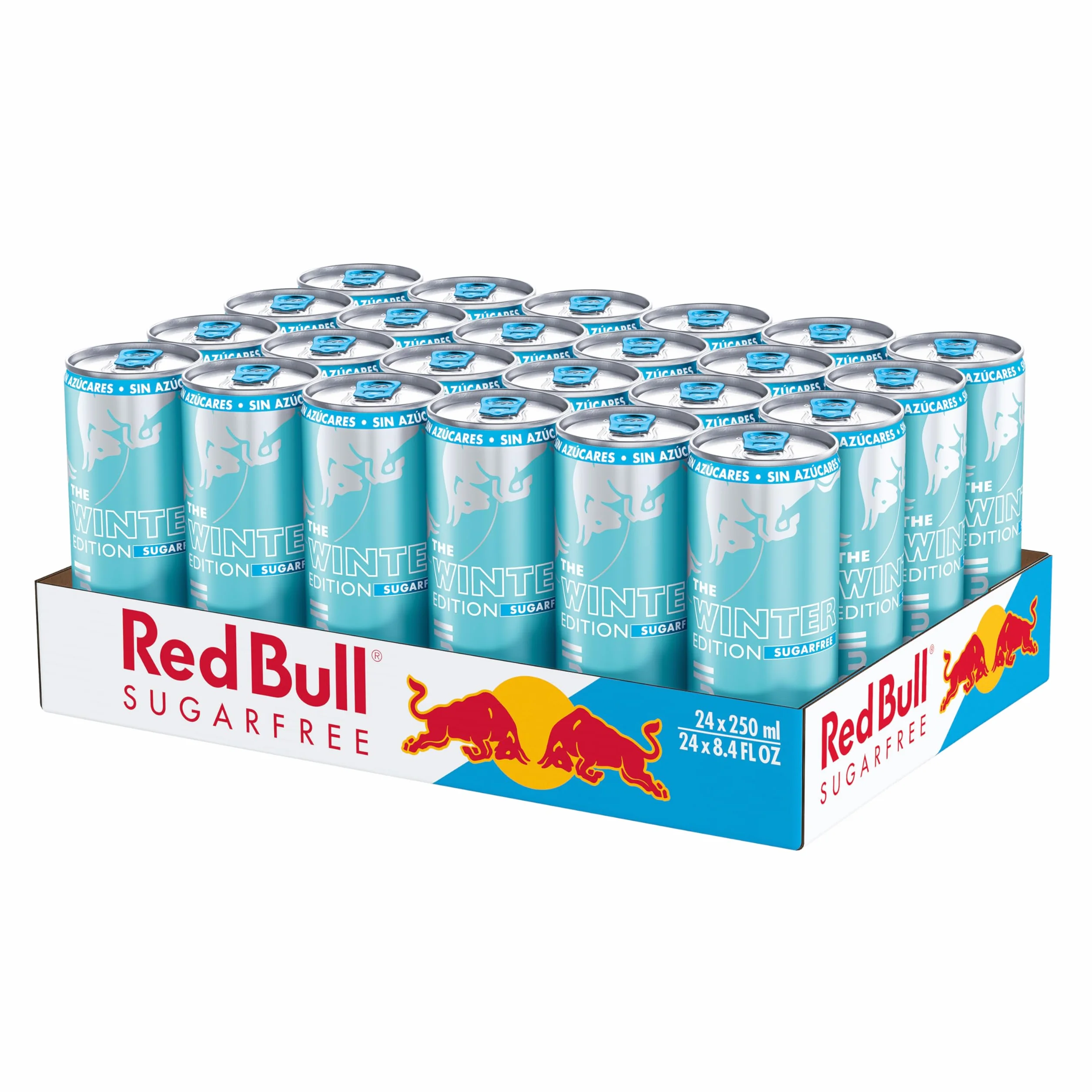Red Bull Bebida Energética Sin Azúcar Vainilla Helada y Bayas 24 x 250 ml