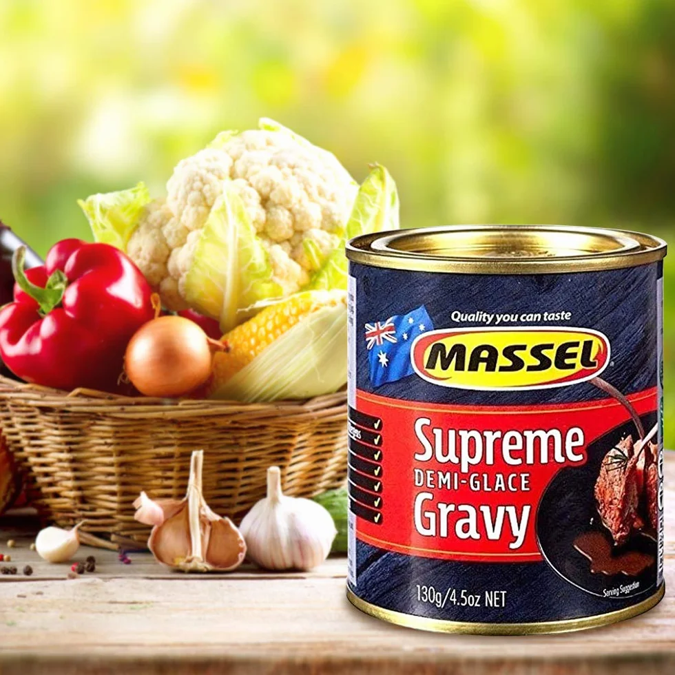 Massel Gravy Powder Demi-Glace Vegano Sin Gluten Kosher 130g