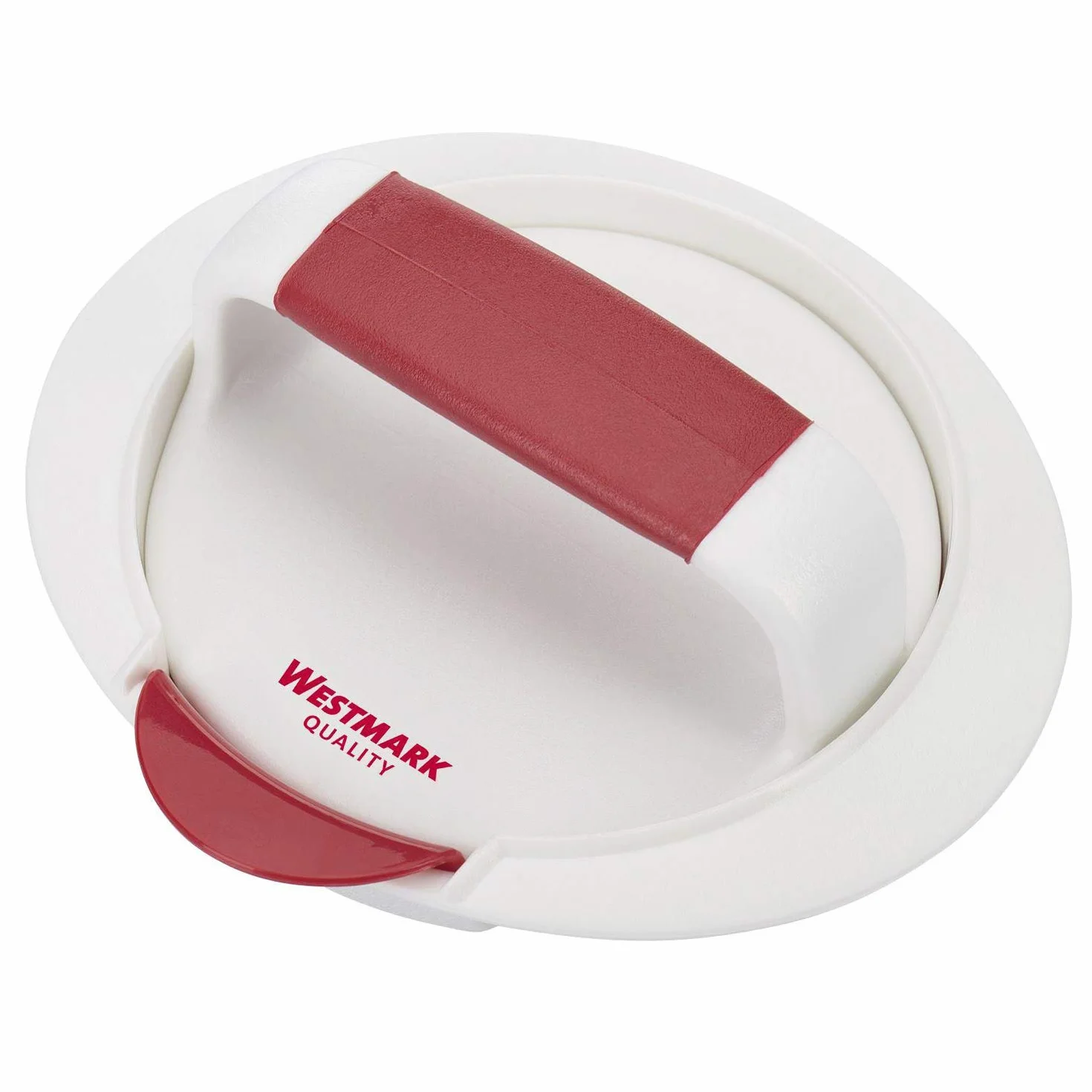Westmark Prensa para hamburguesas 11,5 cm Plástico Blanco/Rojo
