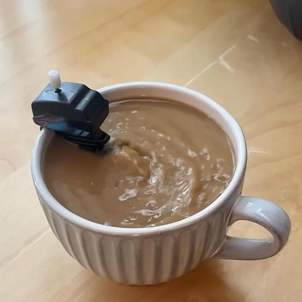 Juego de café para Barcos a Motor con Motor retráctil