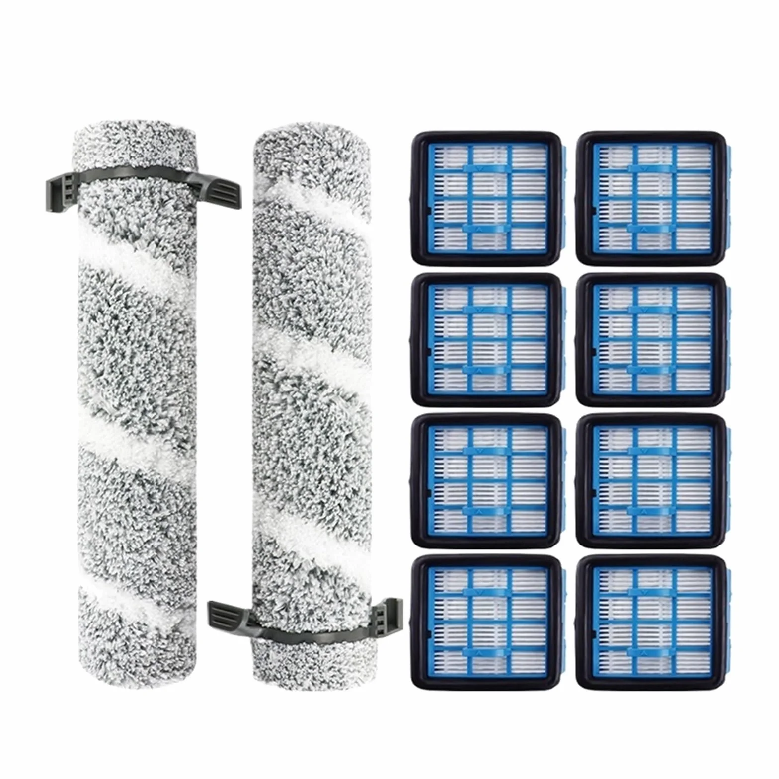 Repuestos For Aspiradoras Bissell 3930F, 3933 V2 Y 3999Z. Cepillo De Rodillo For Fregar Pisos, Filtro Y Lavado.(H)