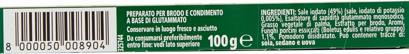 Star Il Mio Dado Funghi Porcini Lote 5 cubos caldo 10 cubos setas llavero Beni Culinari