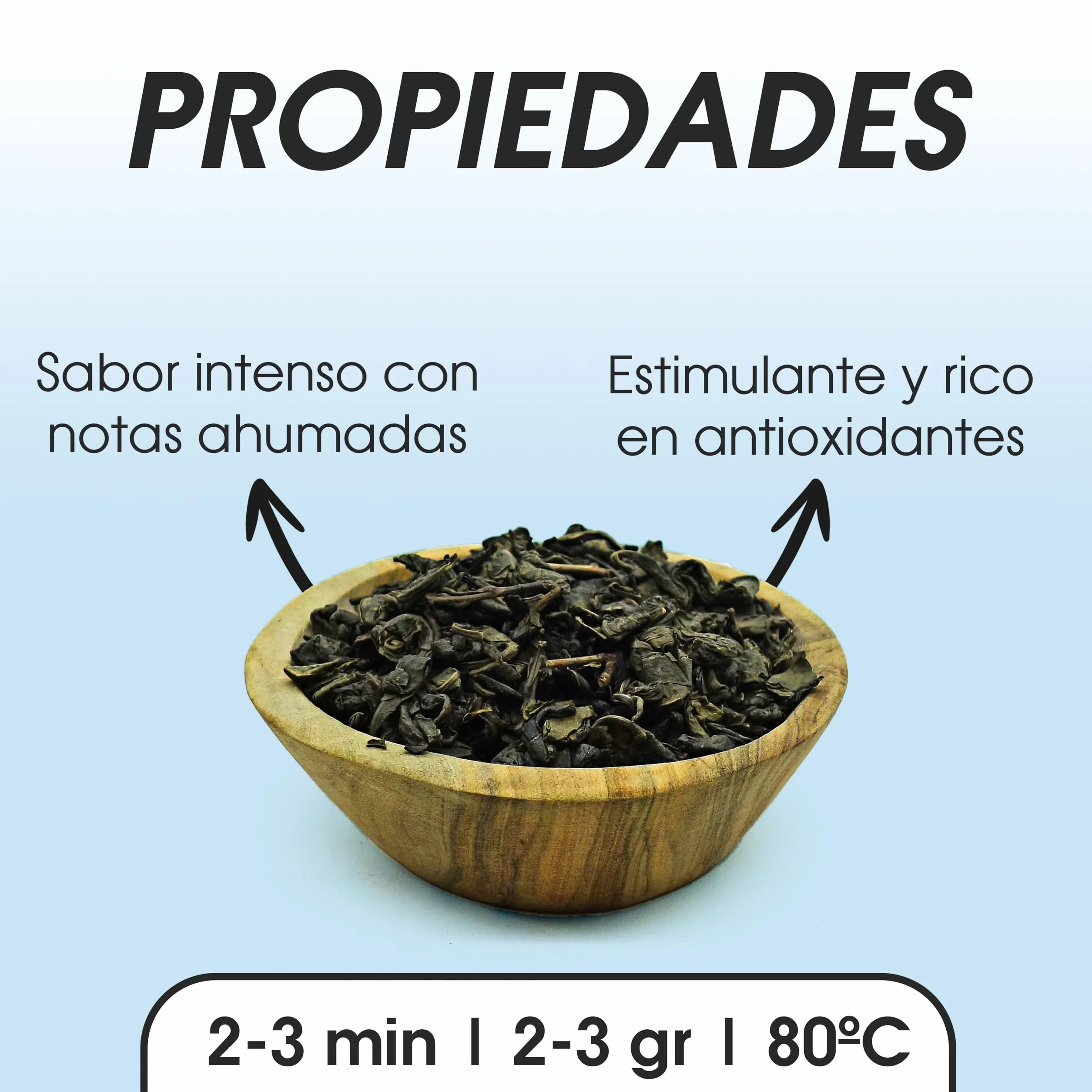 Té Verde Gunpowder 200g - Té a Granel - Infusión de Hierbas