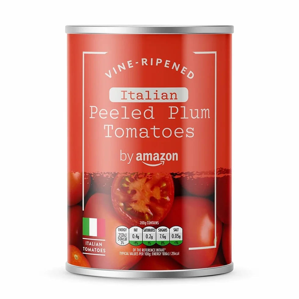 Tomates Pera Pelados Italianos 400g by Amazon