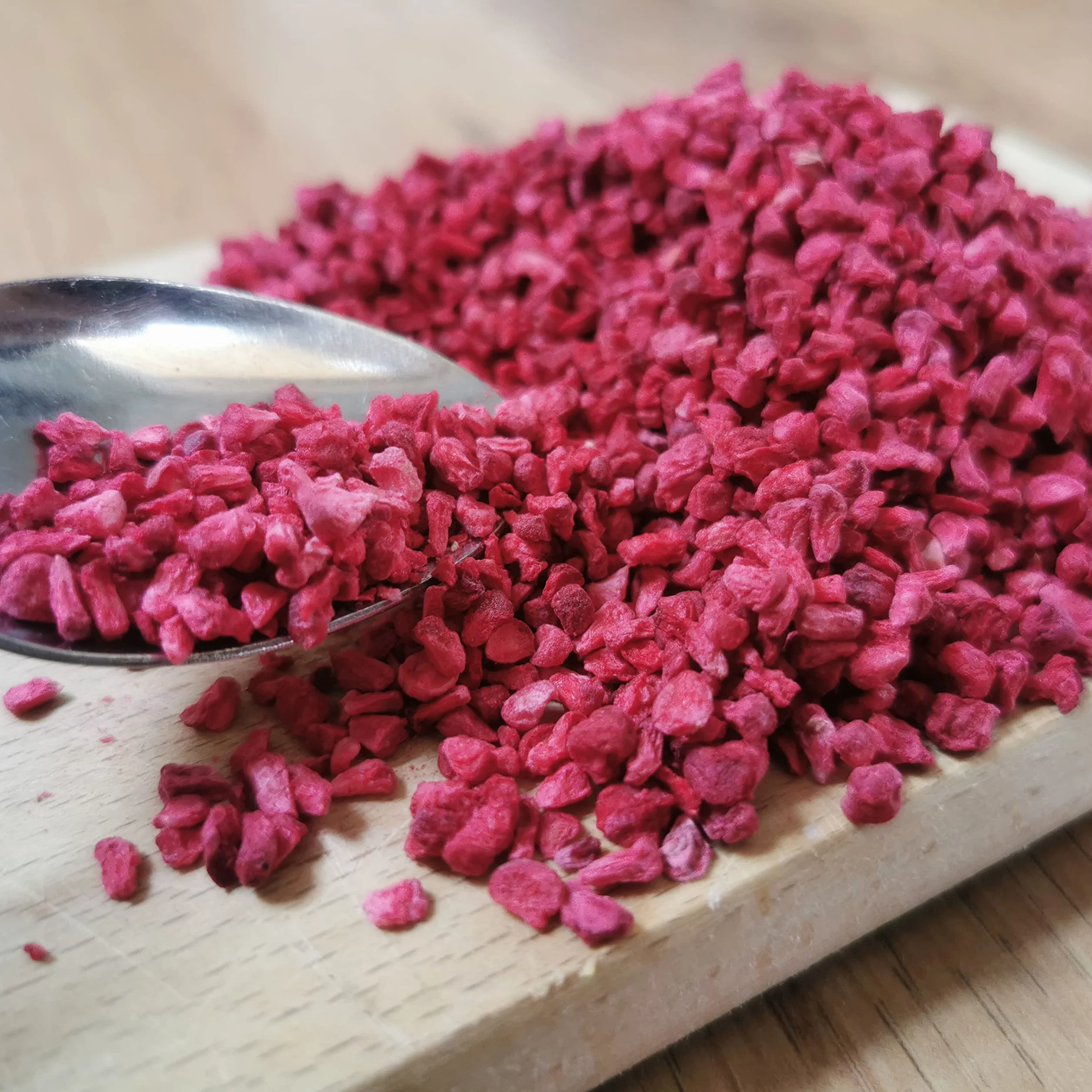 Frambuesa Deshidratada Pezzi XXL 500g Fruita Pura Liofilizadas Freeze Dried Fruit Raspberry Pieces ZingyZoo