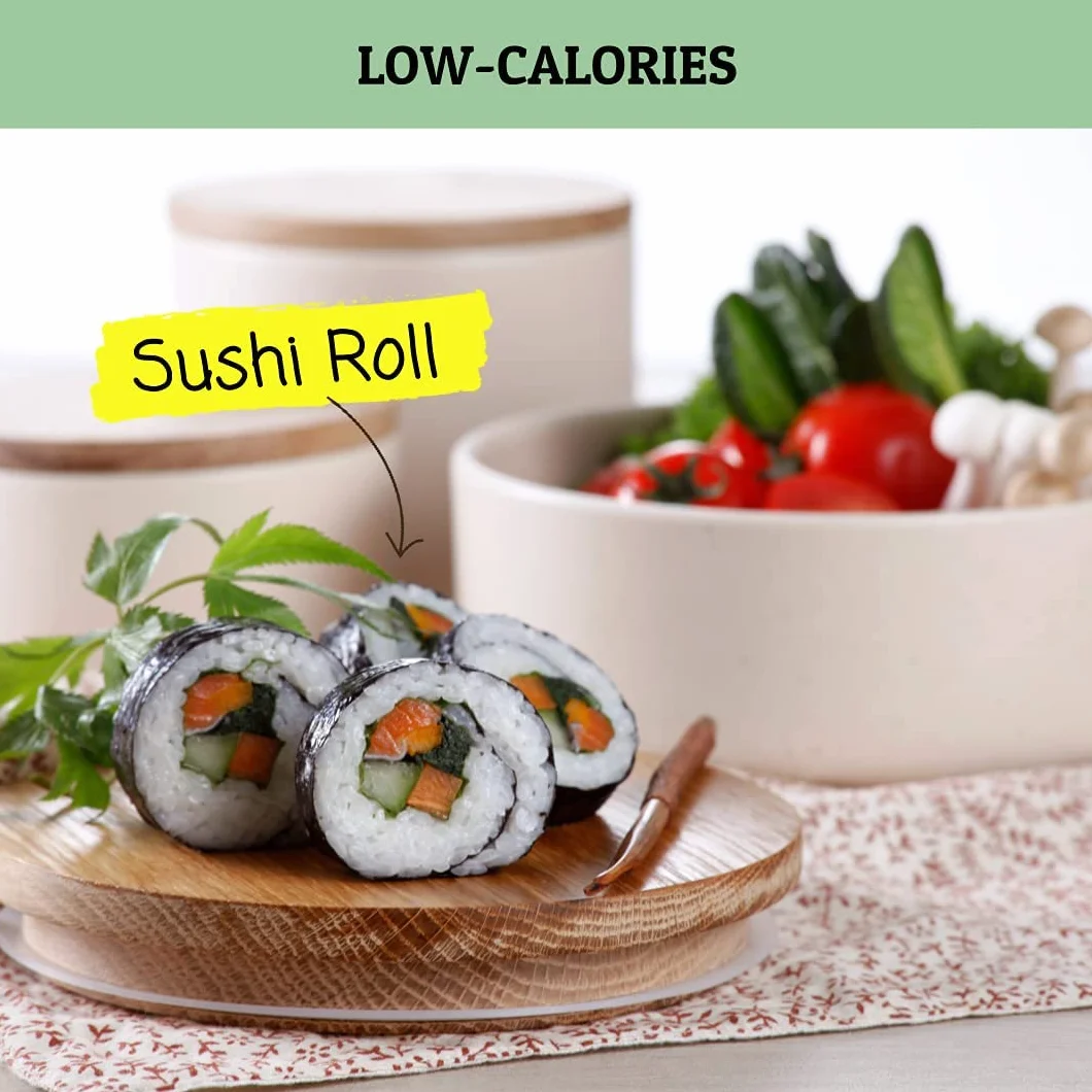Orgánica Sushi Nori 50 Hojas, Oro grado, producto de Corea
