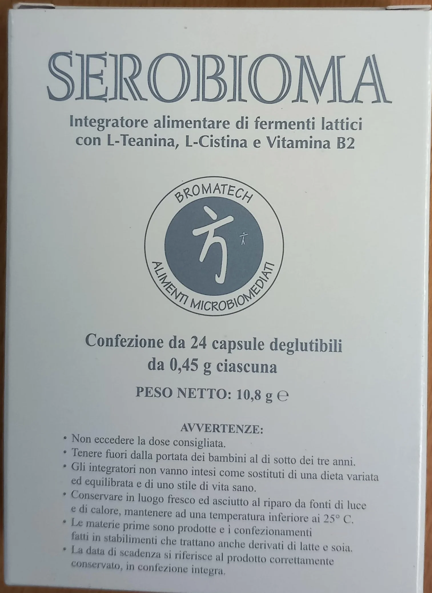 Bromatech SEROBIOMA 24 kapsułek