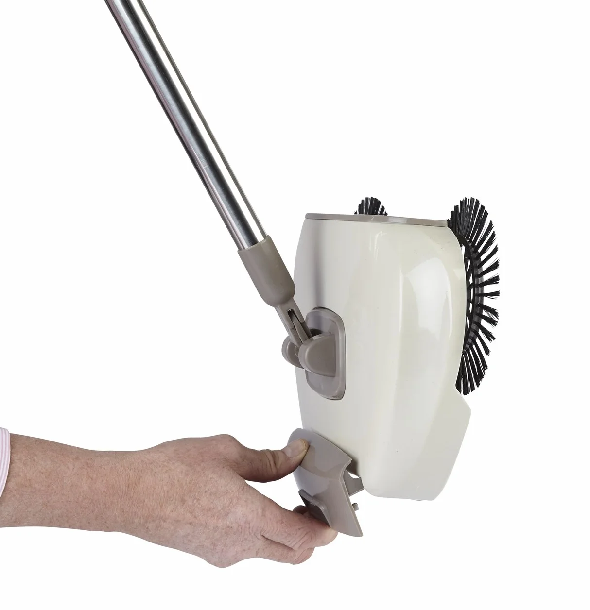 Creative Products Escoba de spin sin Cable, Gris
